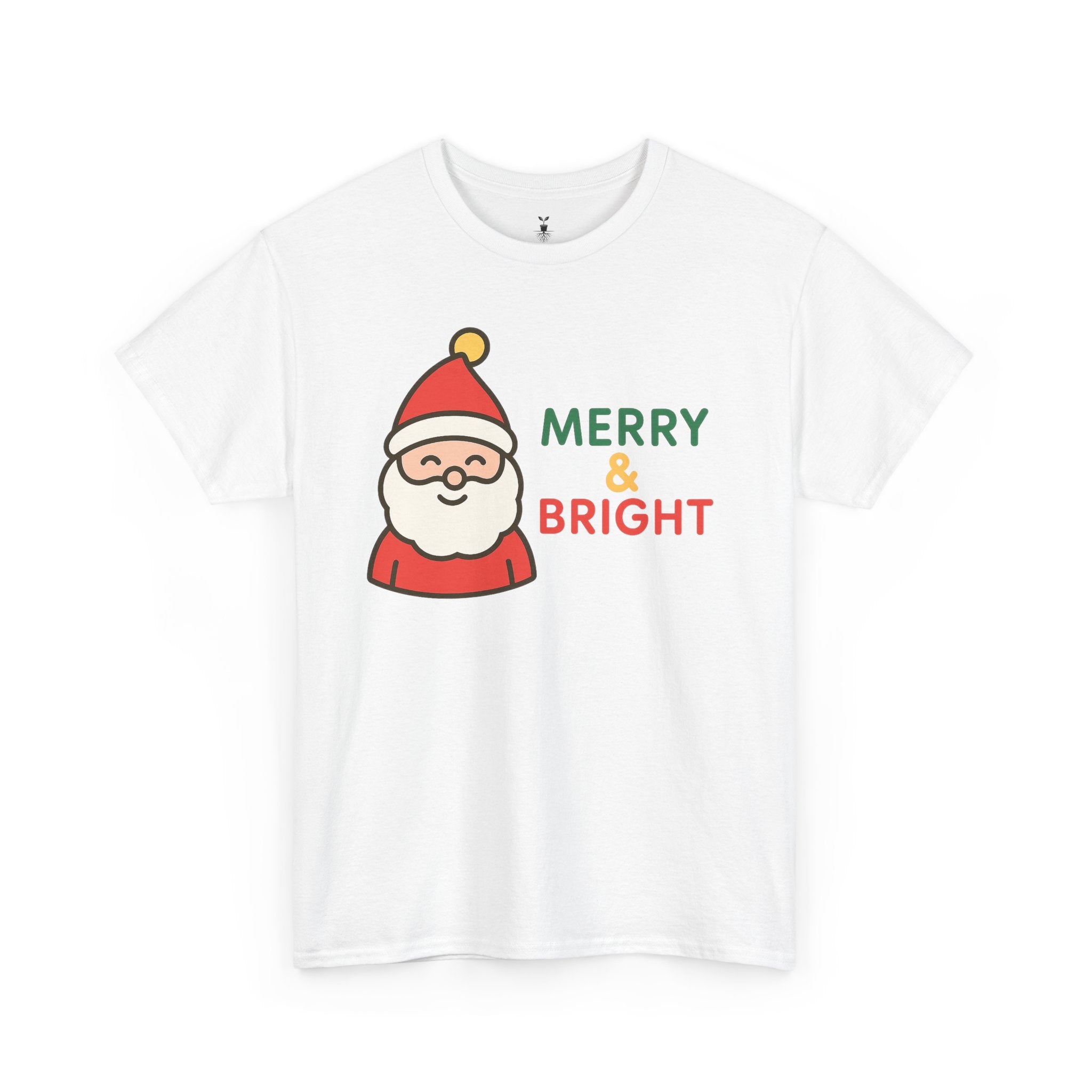 Santa Claus Merry and Bright Christmas T-Shirt