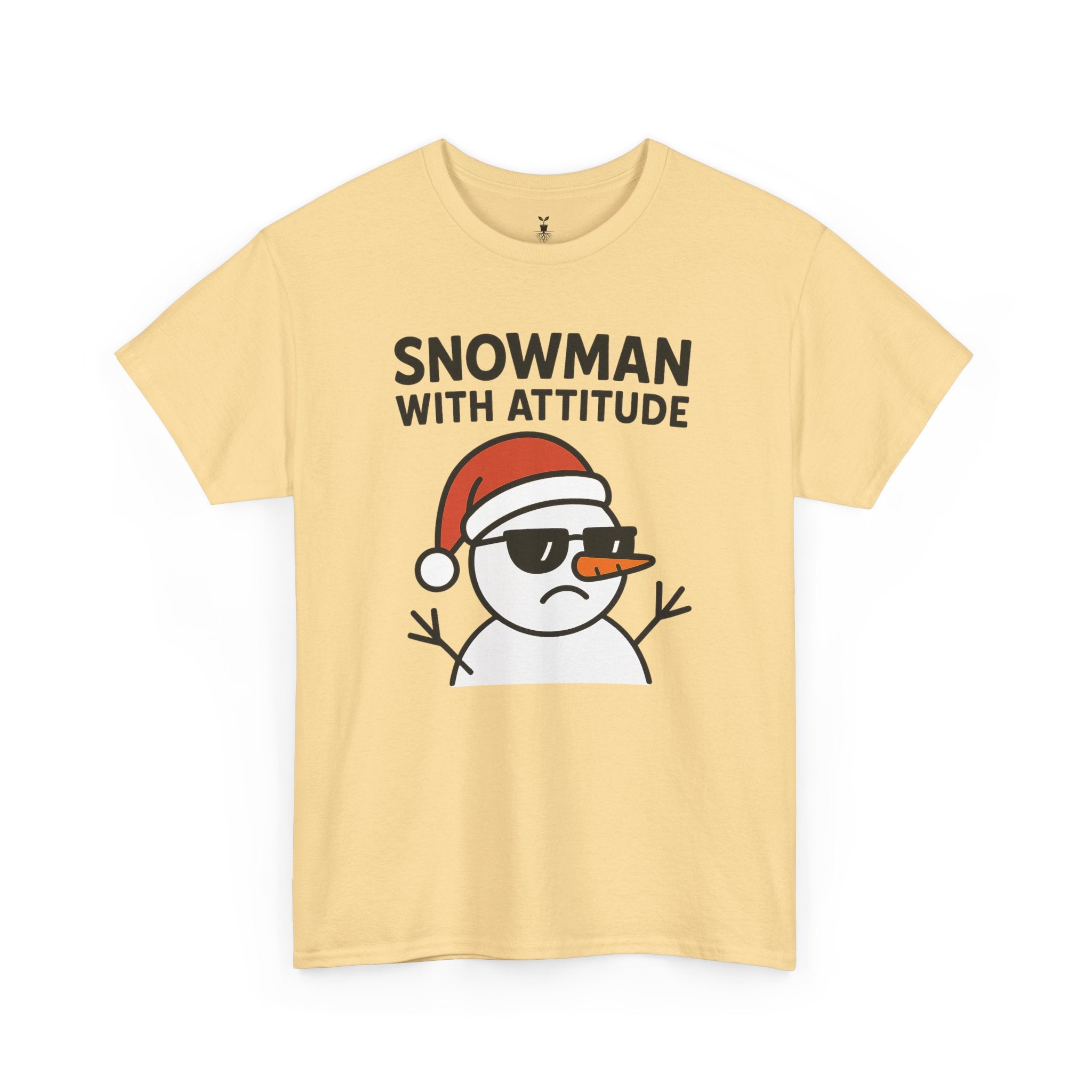 Funny Snowman with Attitude T-Shirt