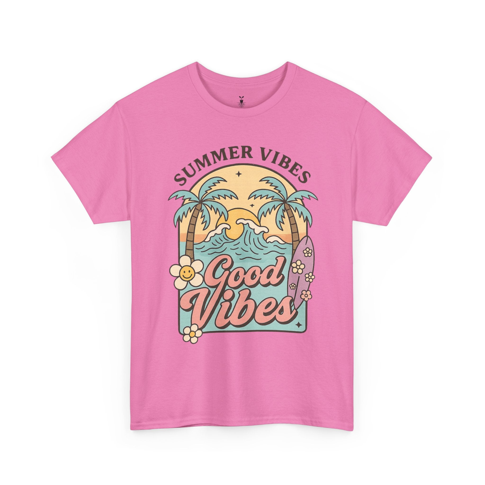 Good VIbes & Summer Vibes Surf T-Shirt