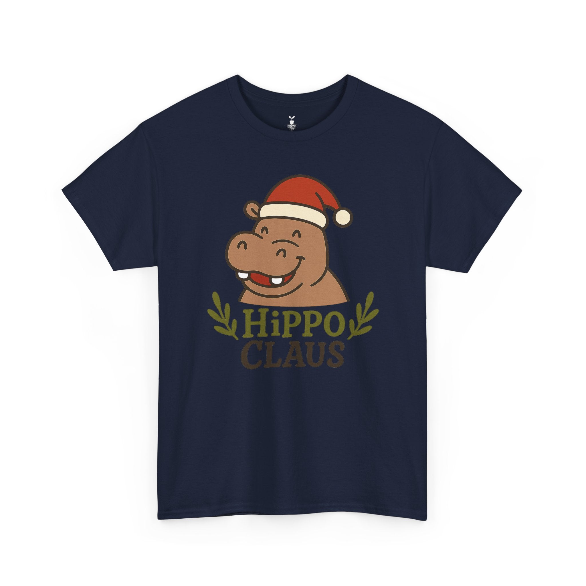 Funny Hippo Claus Christmas T-Shirt
