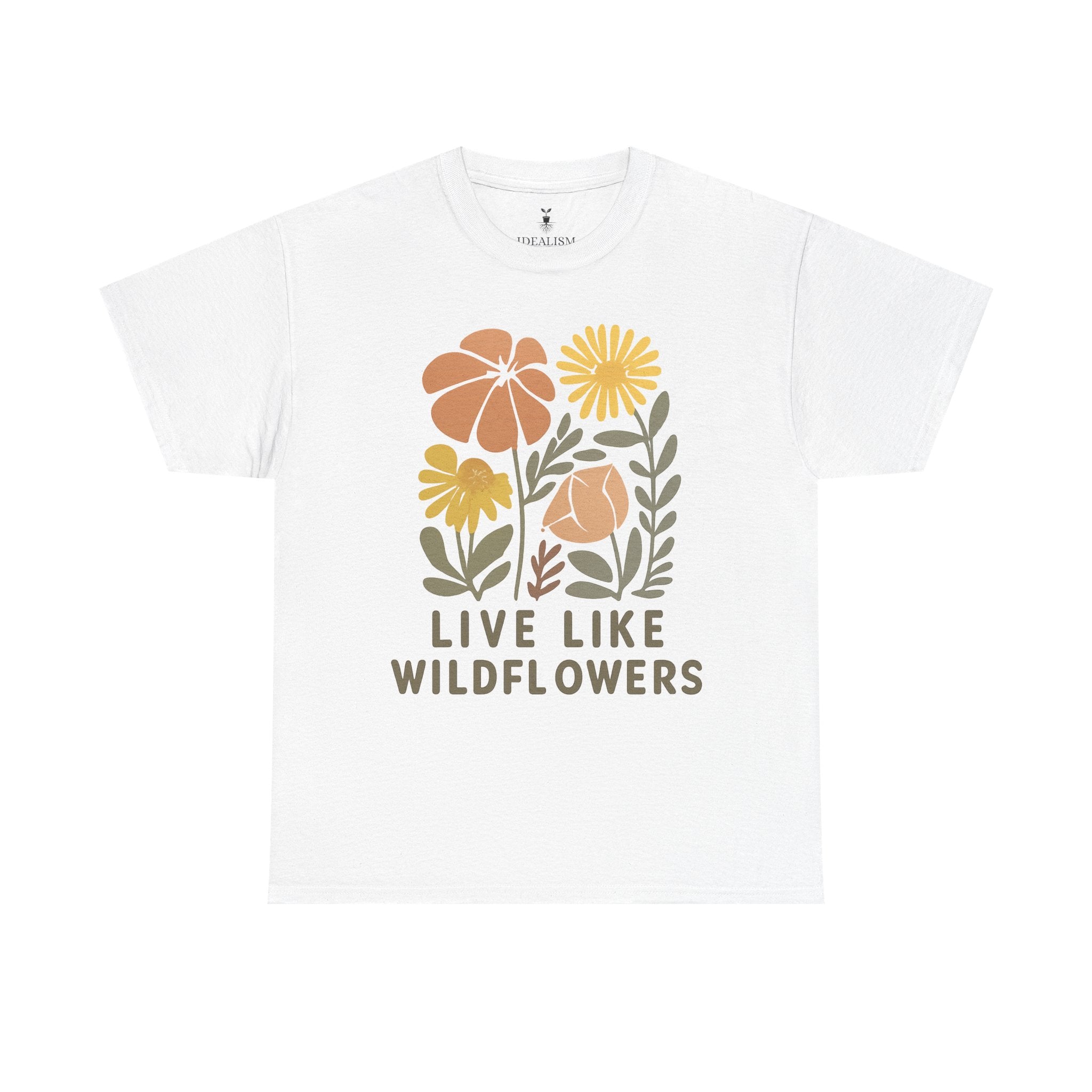 Aesthetic Live Like Wildflowers T-Shirt