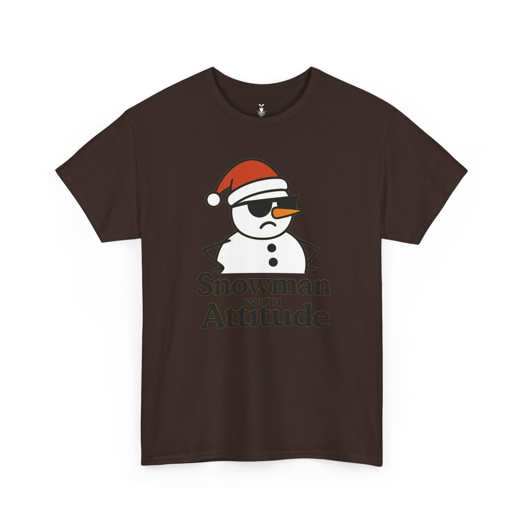 Funny Snowman with Attitude T-Shirt
