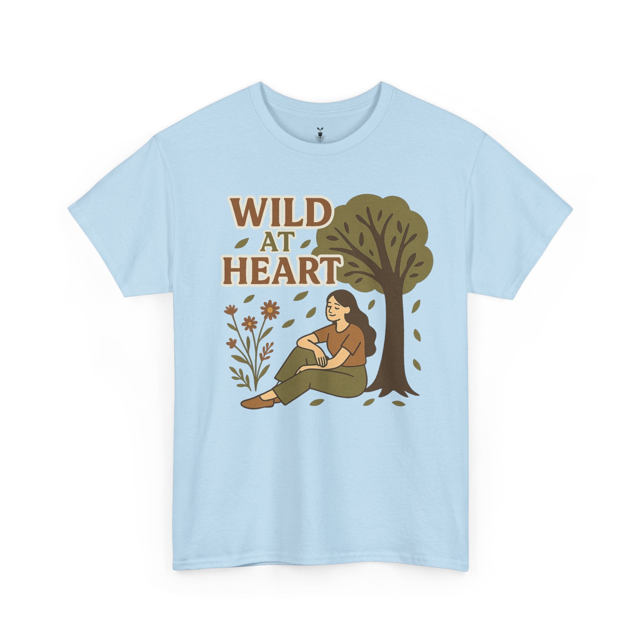woman under the tree & Wild at Heart T-Shirt