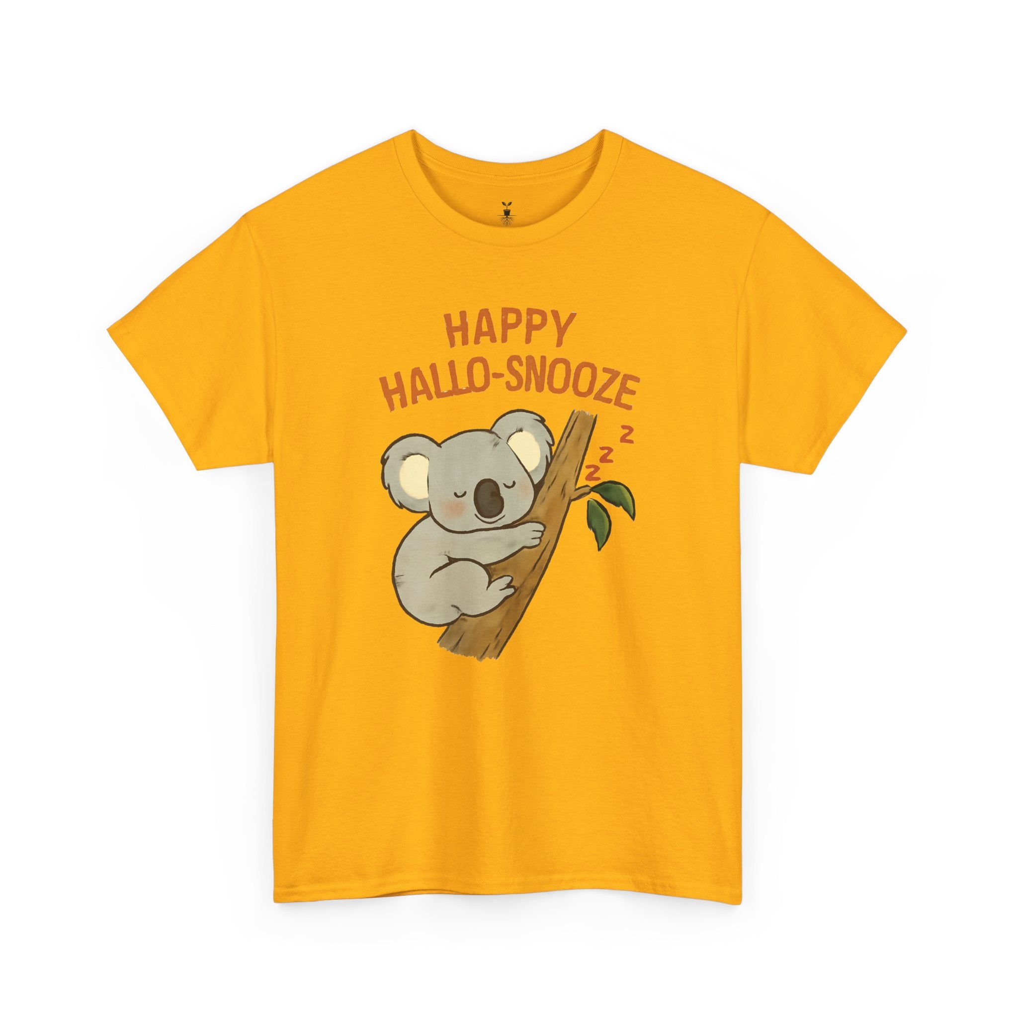 Sleeping Koala Happy Hallo-Snooze Autumn T-Shirt