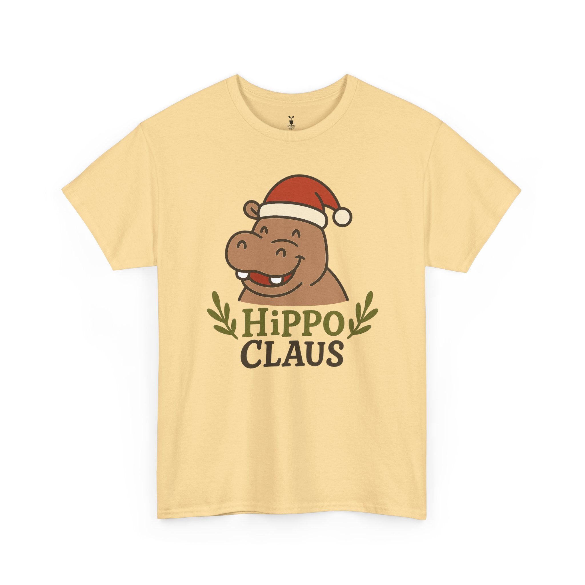 Funny Hippo Claus Christmas T-Shirt