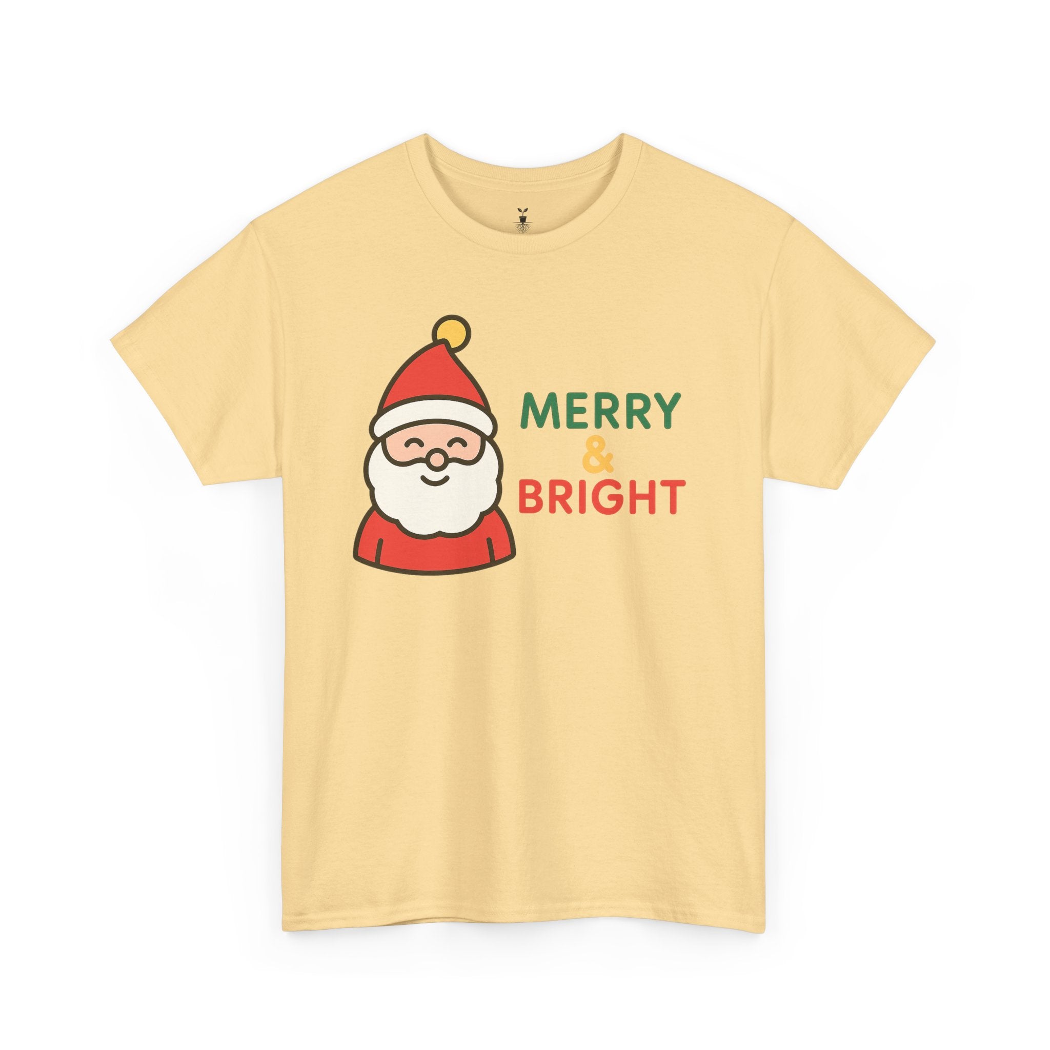 Santa Claus Merry and Bright Christmas T-Shirt