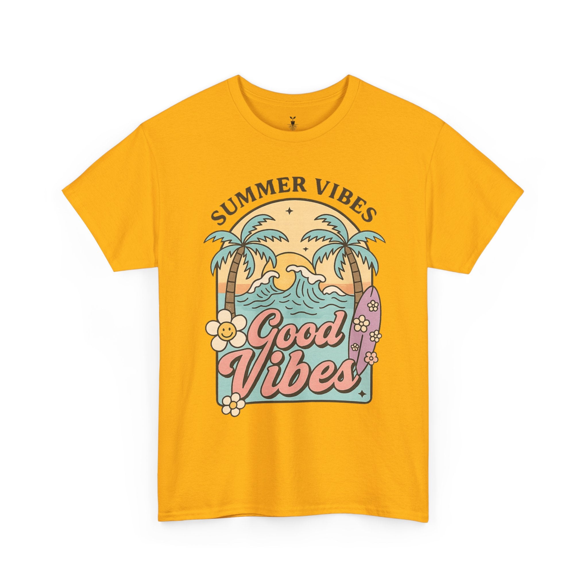 Good VIbes & Summer Vibes Surf T-Shirt