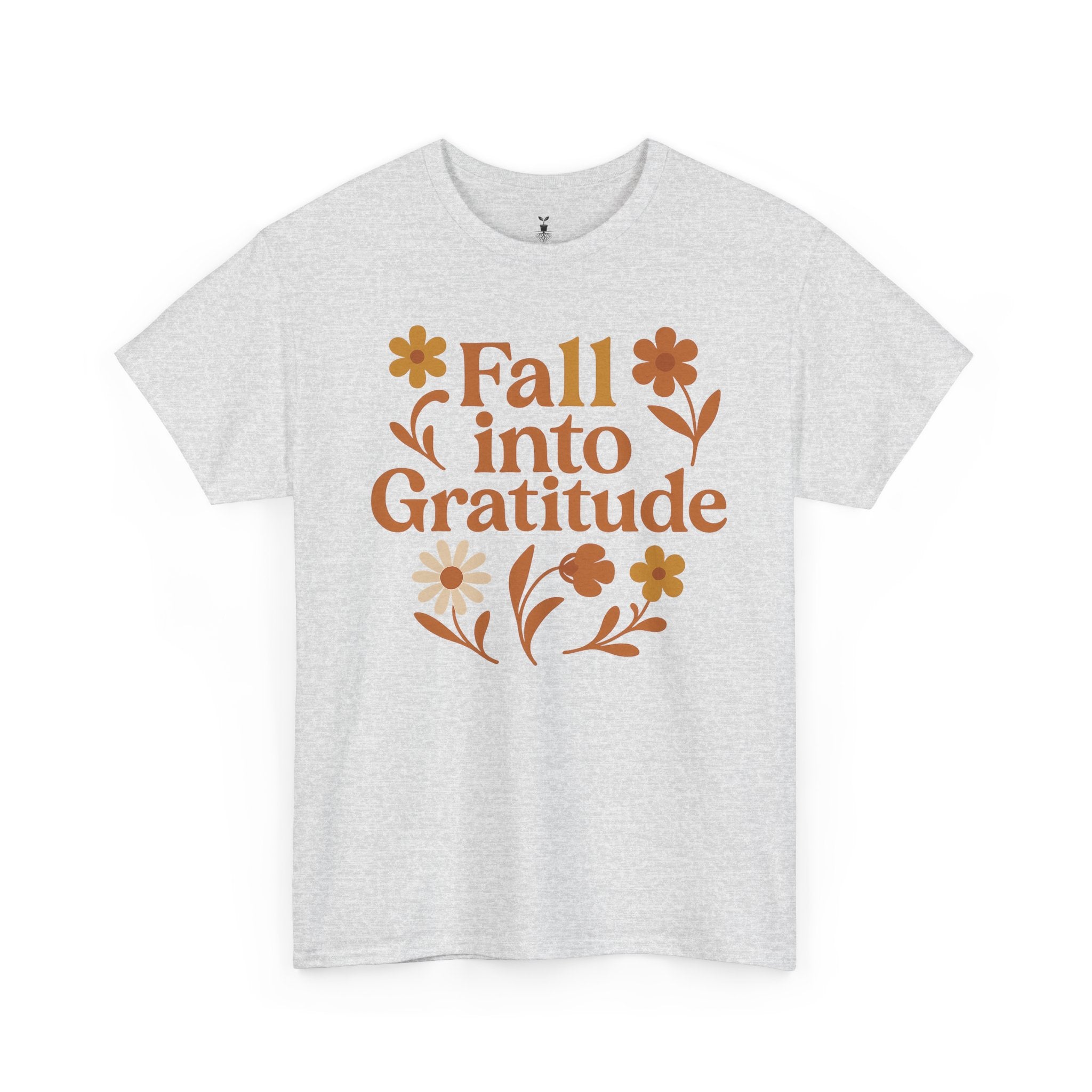 Floral Boho Fall Into Gratitude T-Shirt