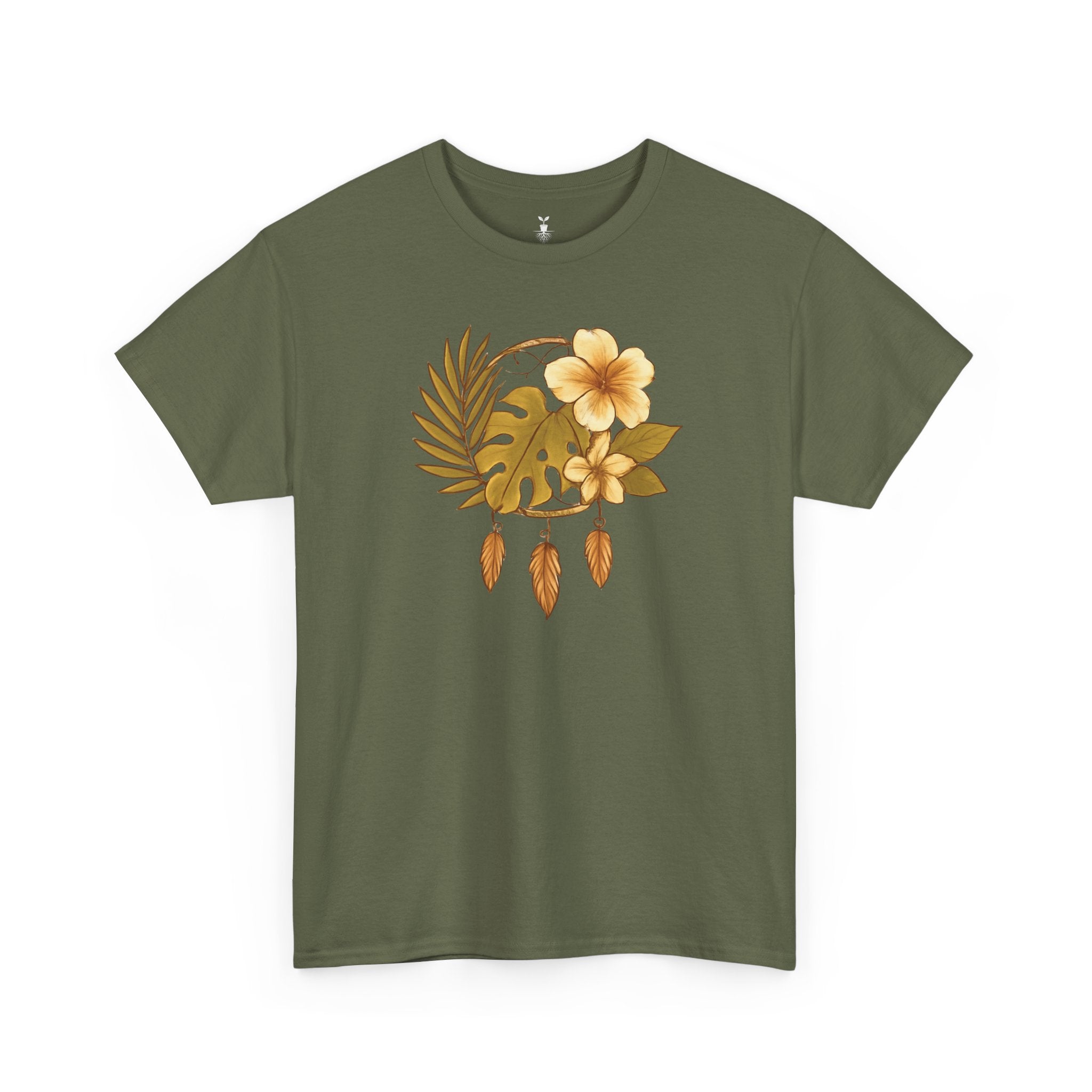 Aesthetic Nature Bohemian Floral T-Shirt