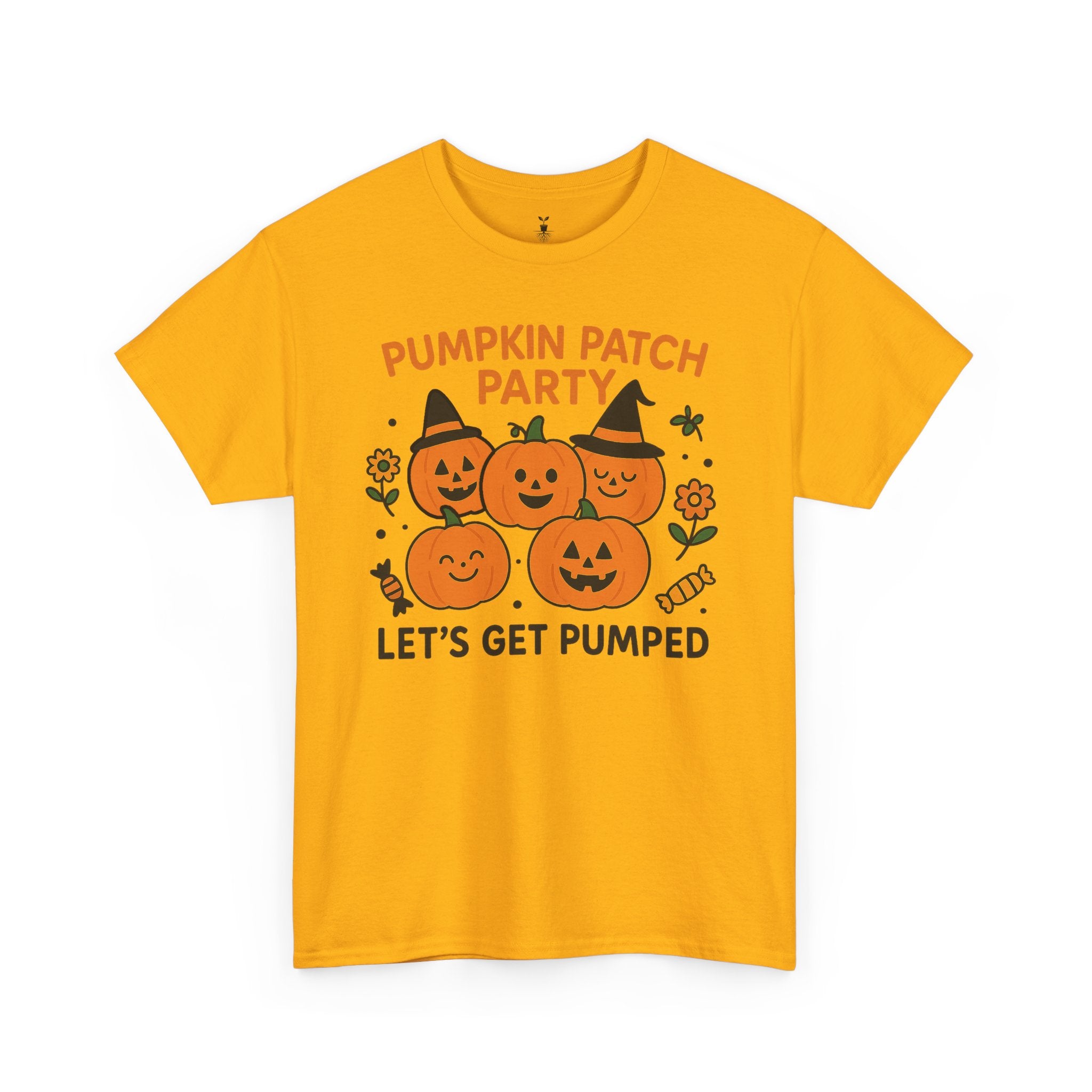 Cute Smiling Pumpkin Patch Party T-Shirt