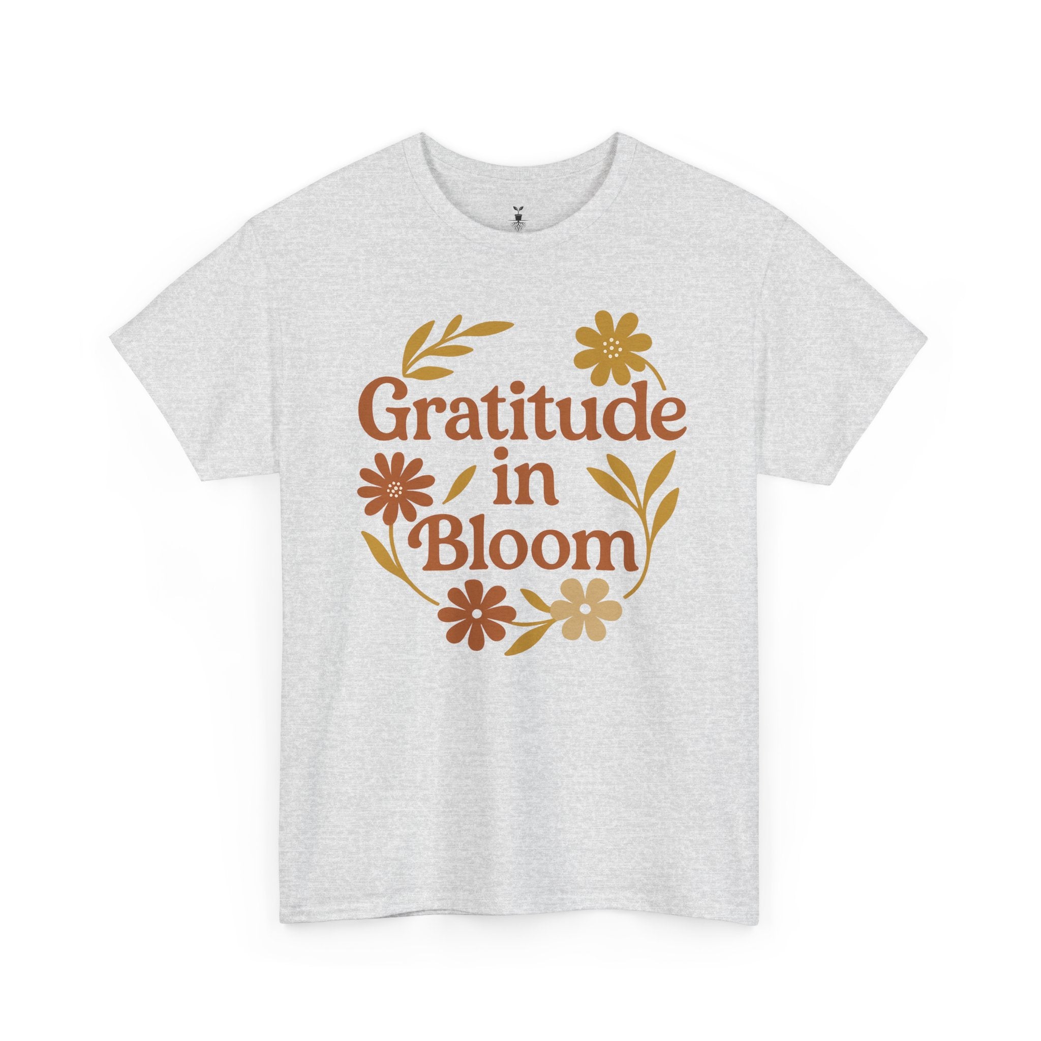 Floral Boho Gratitude in Bloom T-Shirt