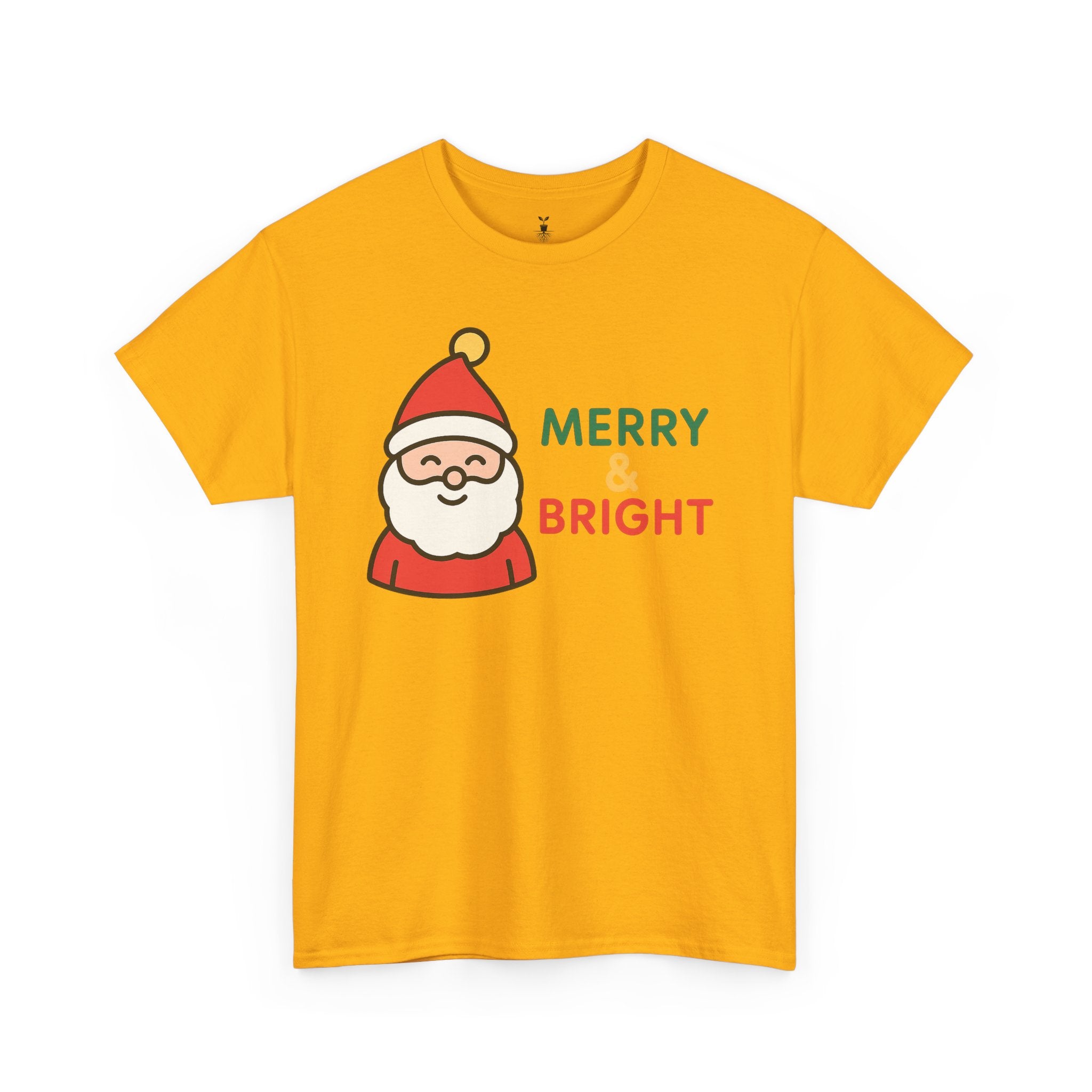 Santa Claus Merry and Bright Christmas T-Shirt