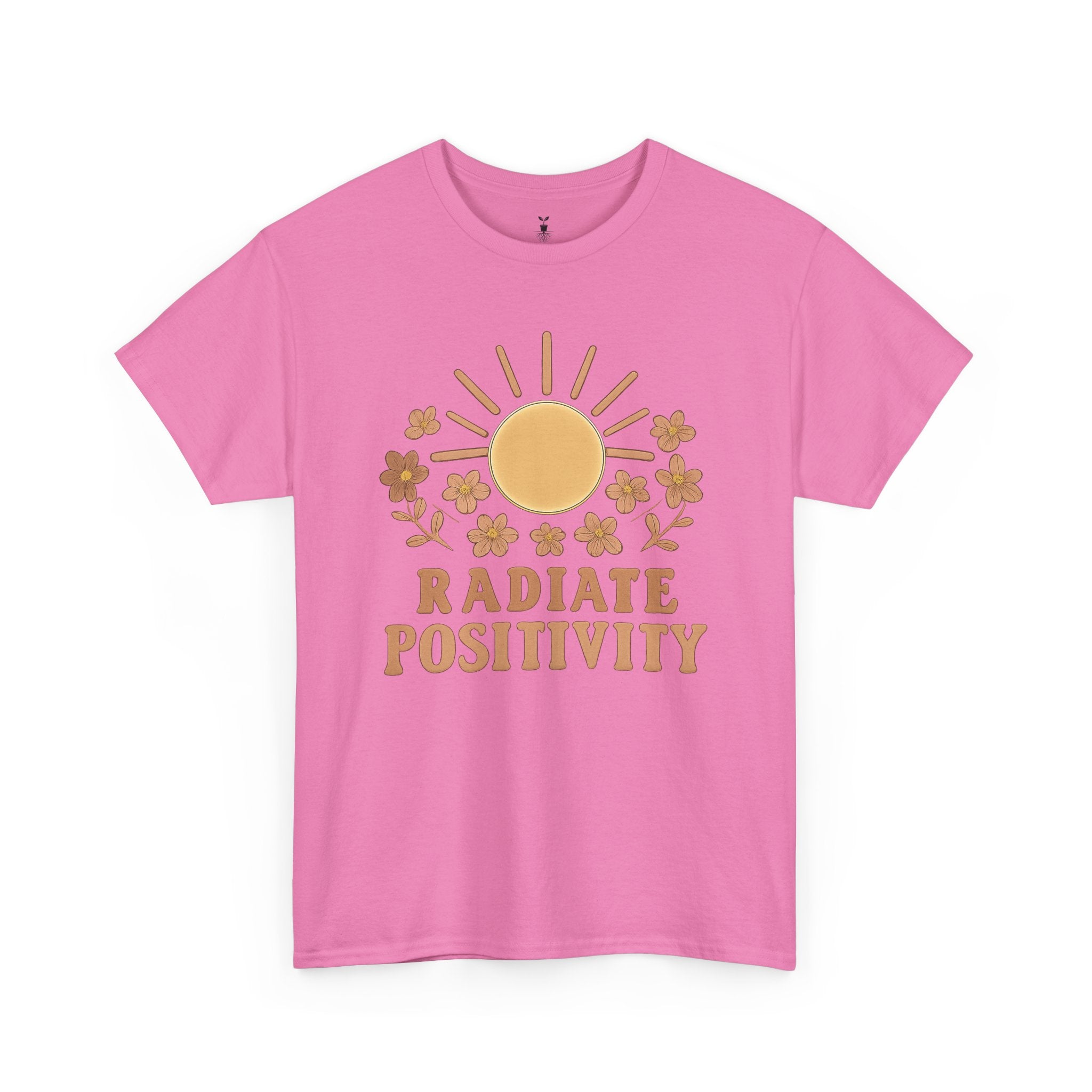 Sun and Flower Radiate Positivity T-Shirt