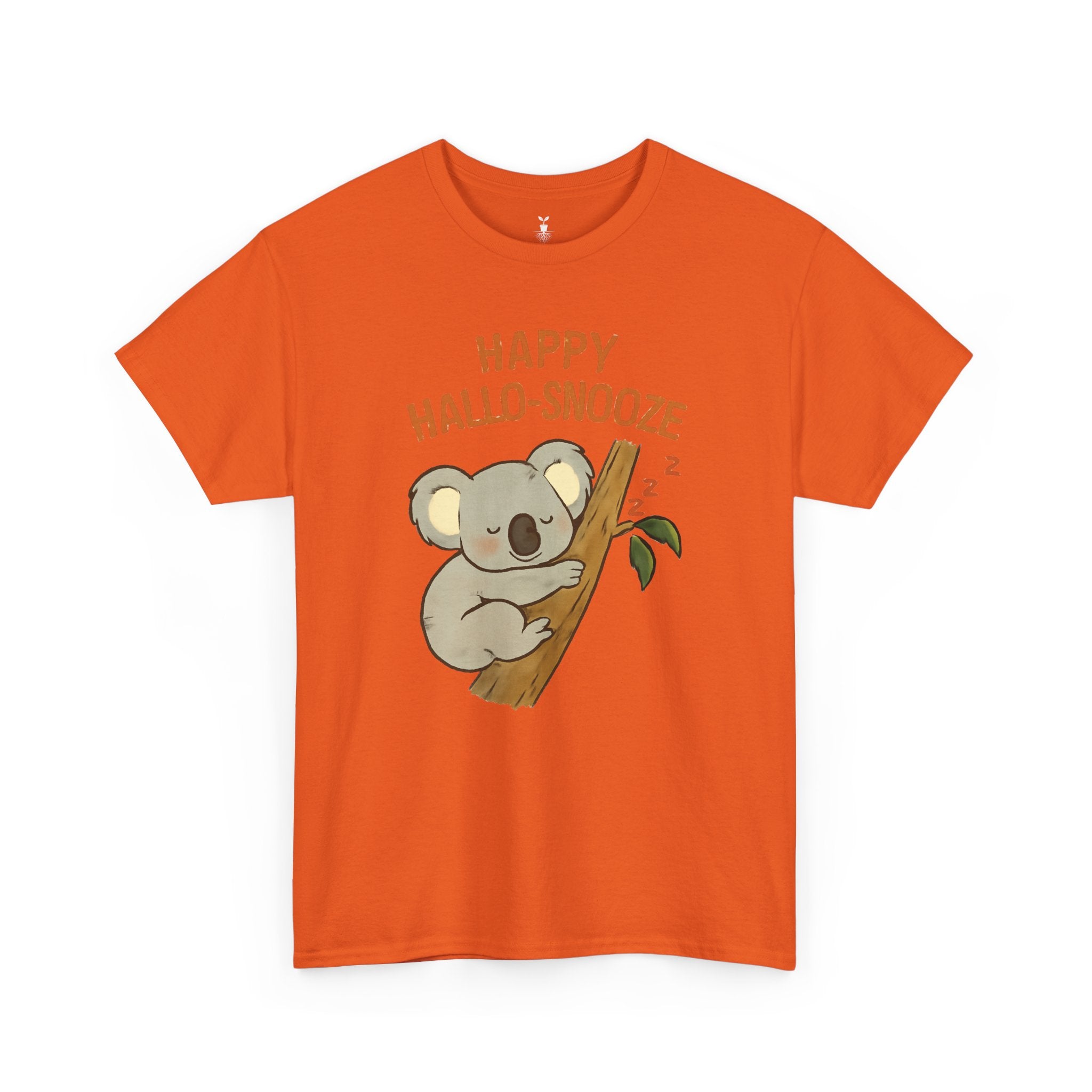 Sleeping Koala Happy Hallo-Snooze Autumn T-Shirt
