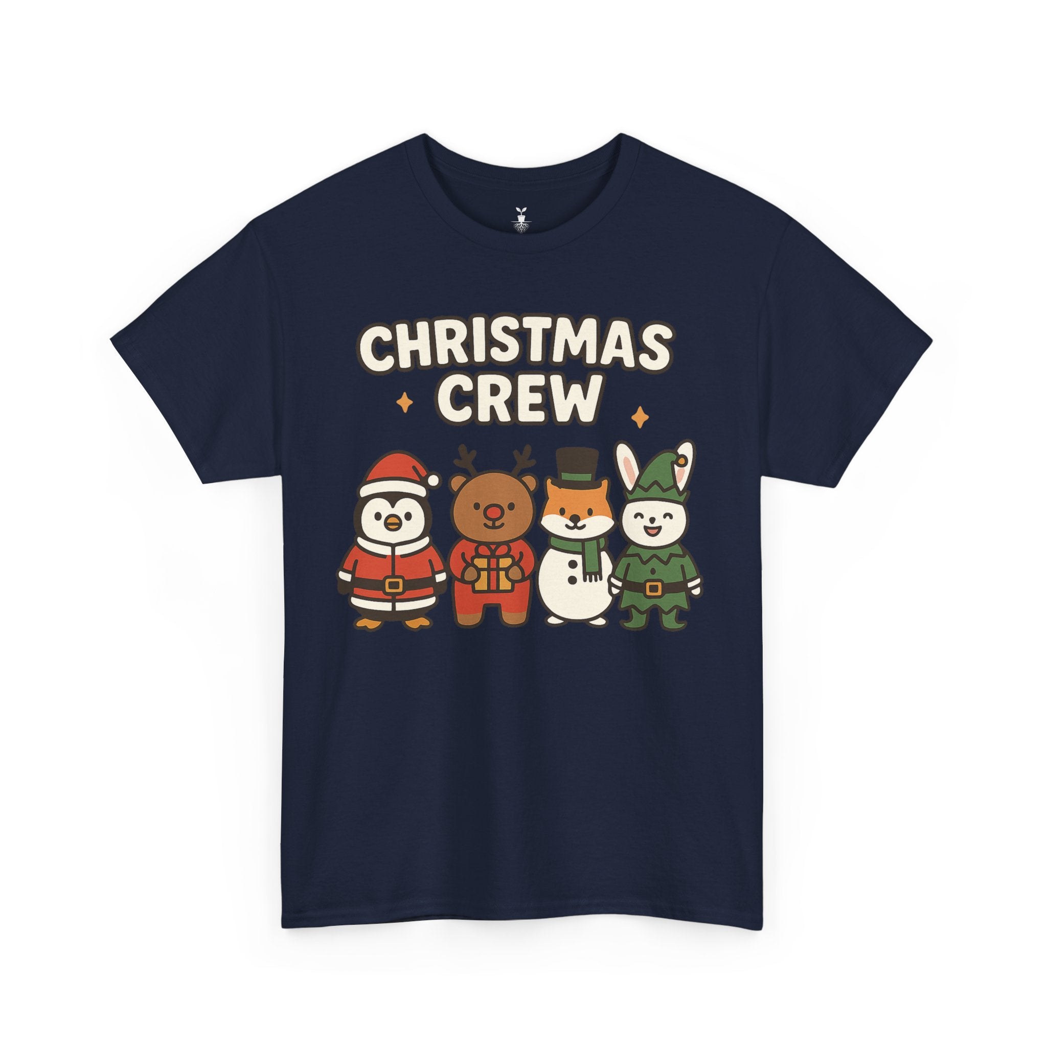 Christmas Crew Penguin Reindeer Snowman Bunny T-Shirt