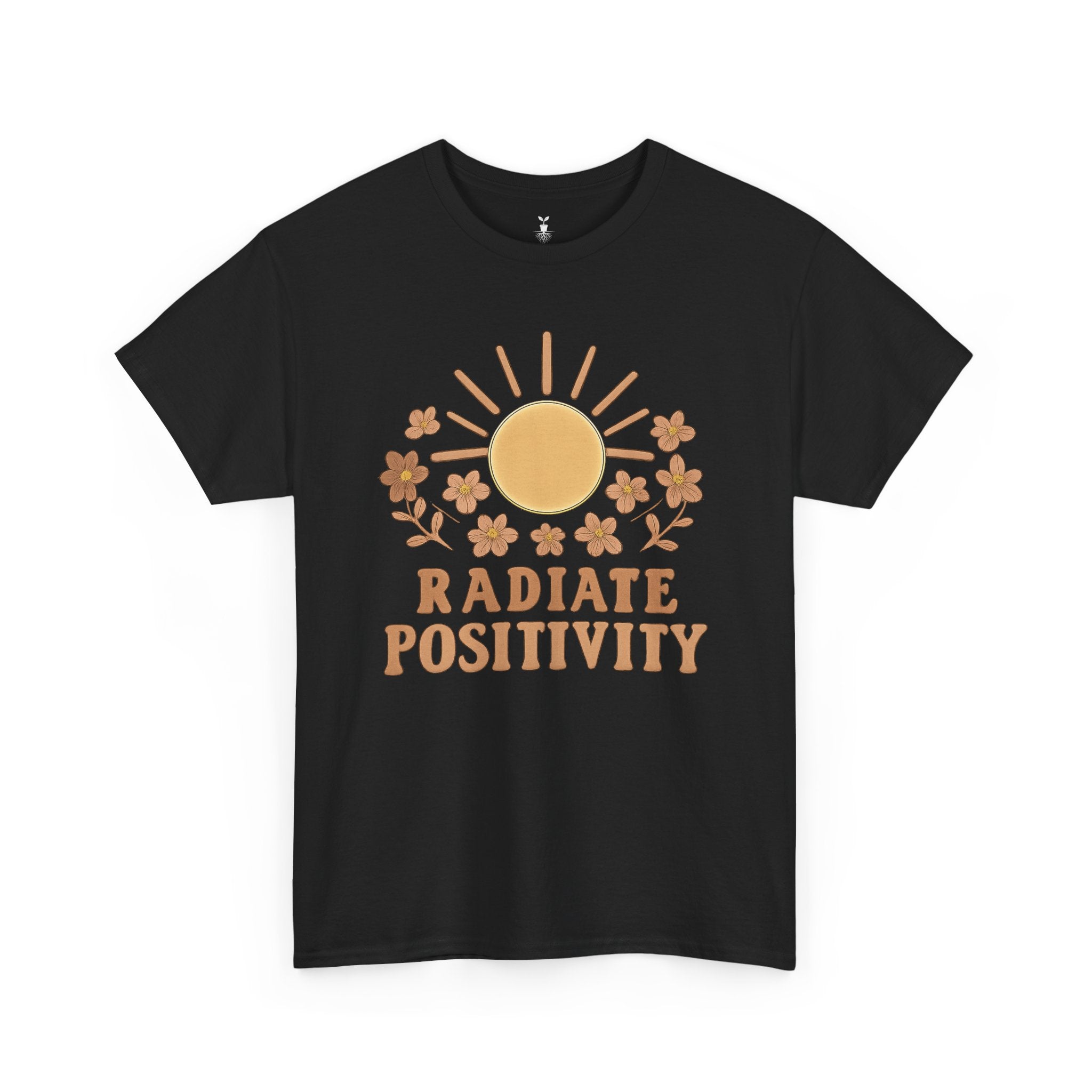 Sun and Flower Radiate Positivity T-Shirt