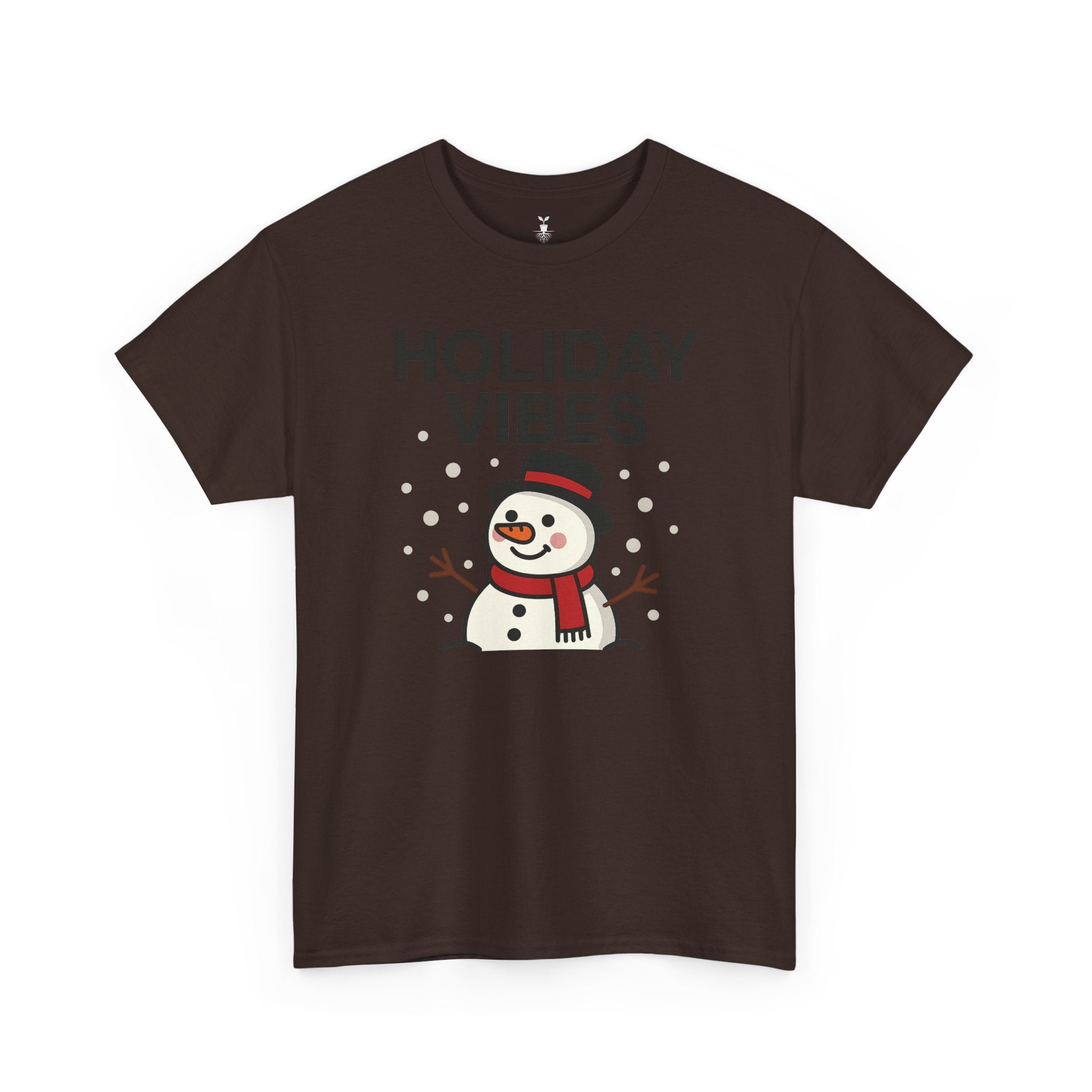 Christmas Snowman Holiday Vibes T-Shirt