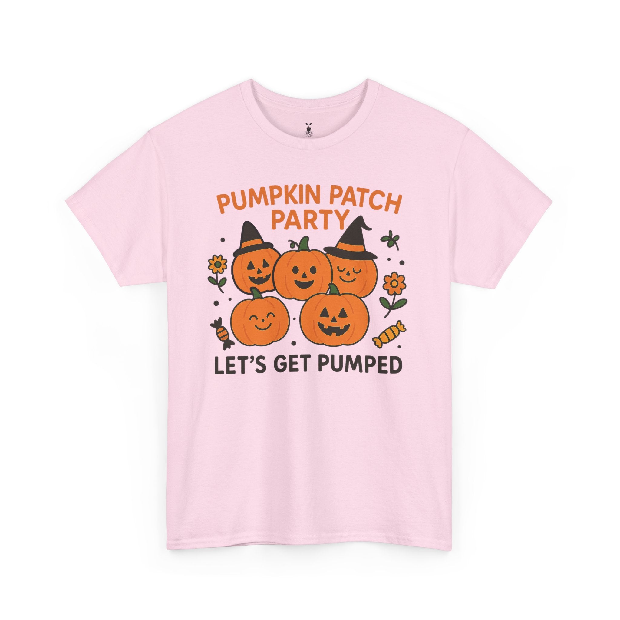Cute Smiling Pumpkin Patch Party T-Shirt