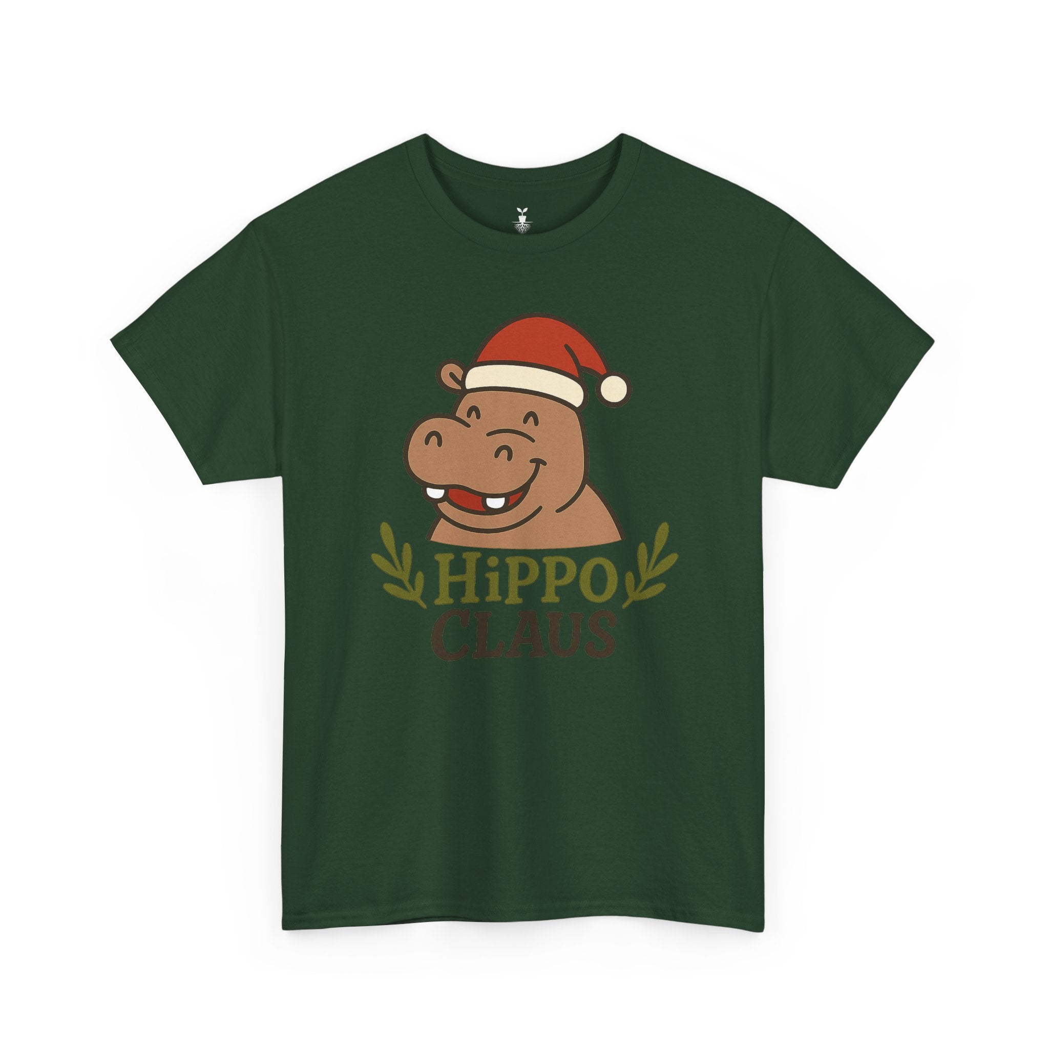 Funny Hippo Claus Christmas T-Shirt