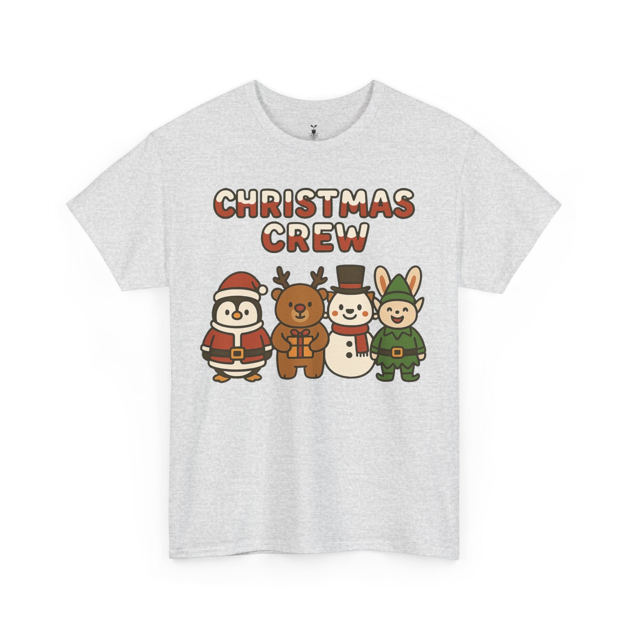Christmas Crew Penguin Reindeer Snowman Bunny T-Shirt