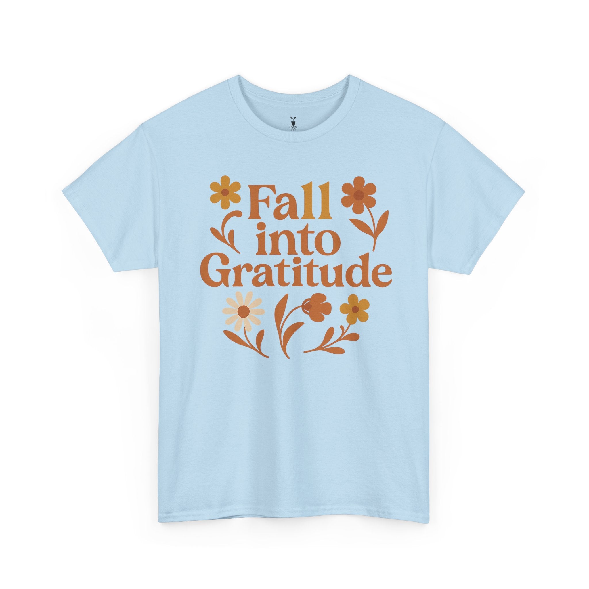 Floral Boho Fall Into Gratitude T-Shirt