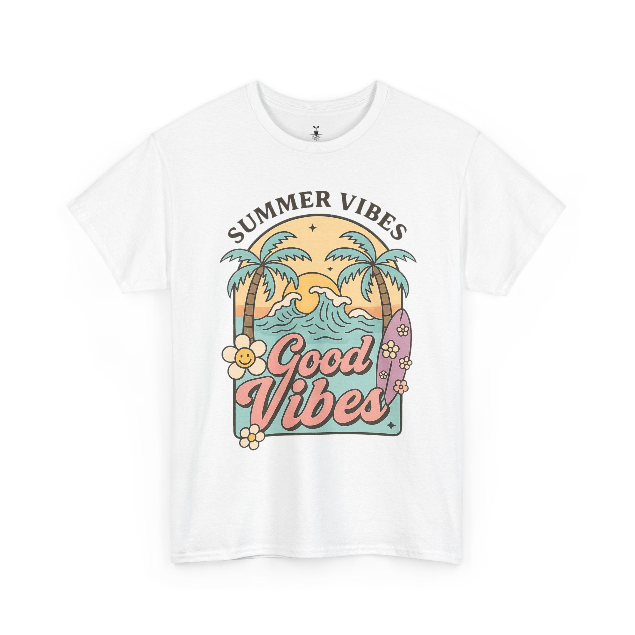 Good VIbes & Summer Vibes Surf T-Shirt