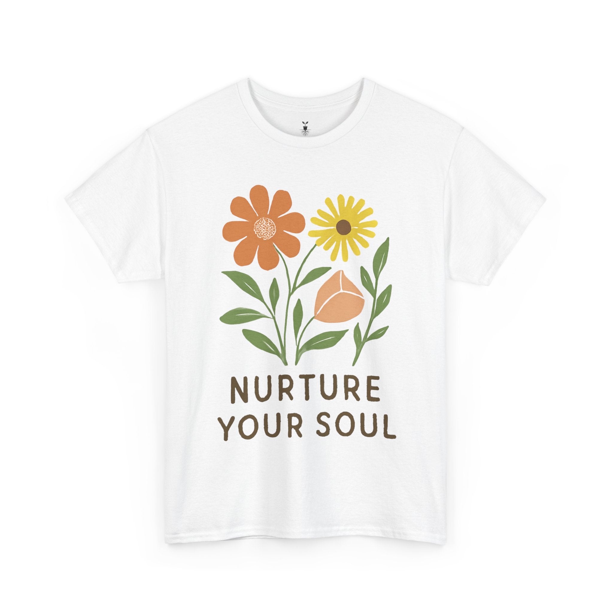 Boho Floral Nurture Your Soul T-Shirt
