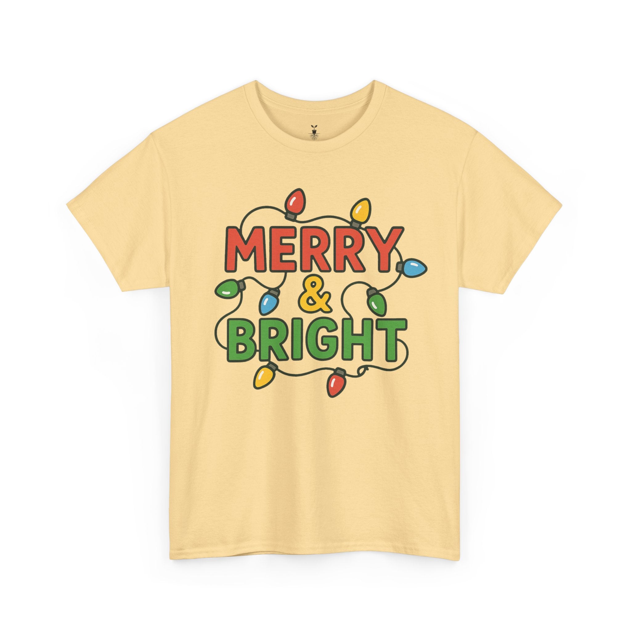 Festive Merry & Bright Christmas T-Shirt