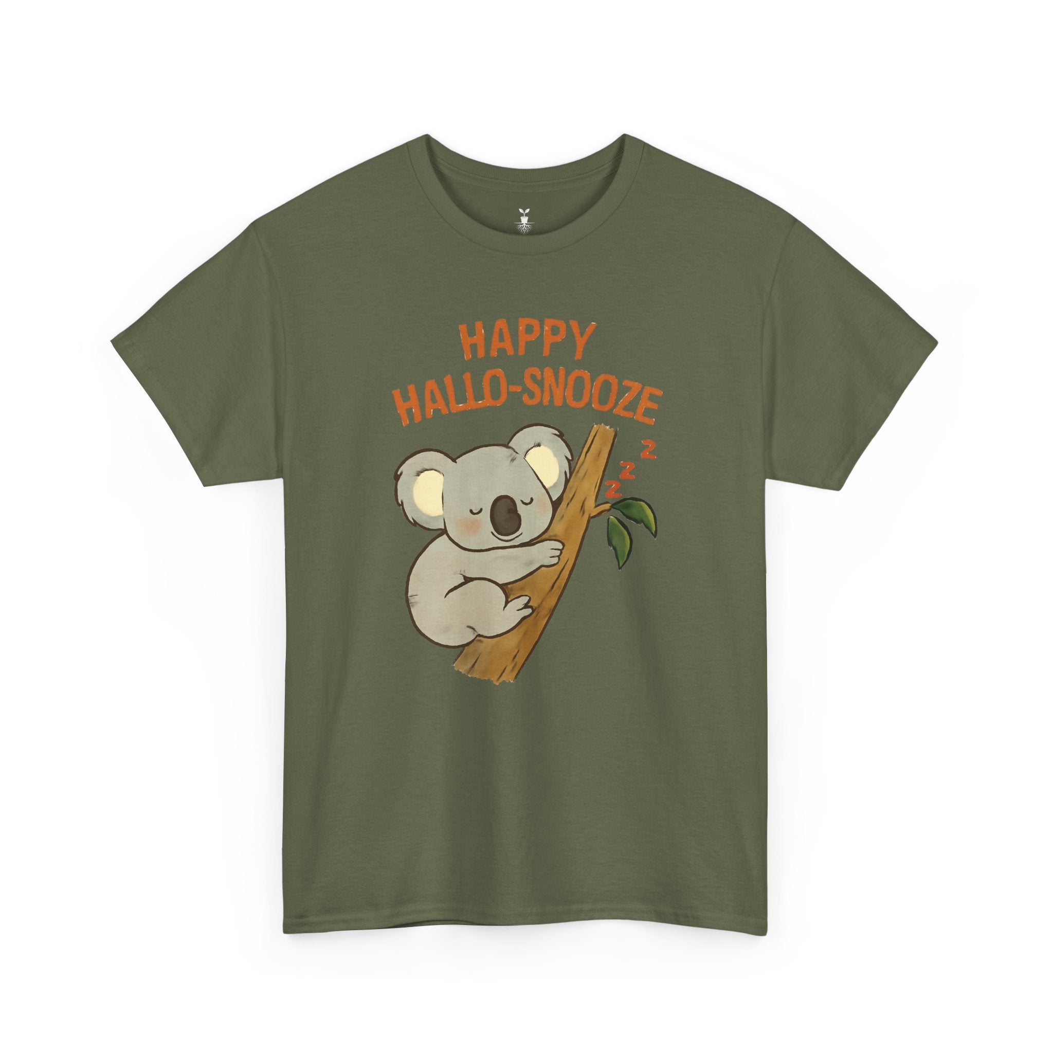 Sleeping Koala Happy Hallo-Snooze Autumn T-Shirt
