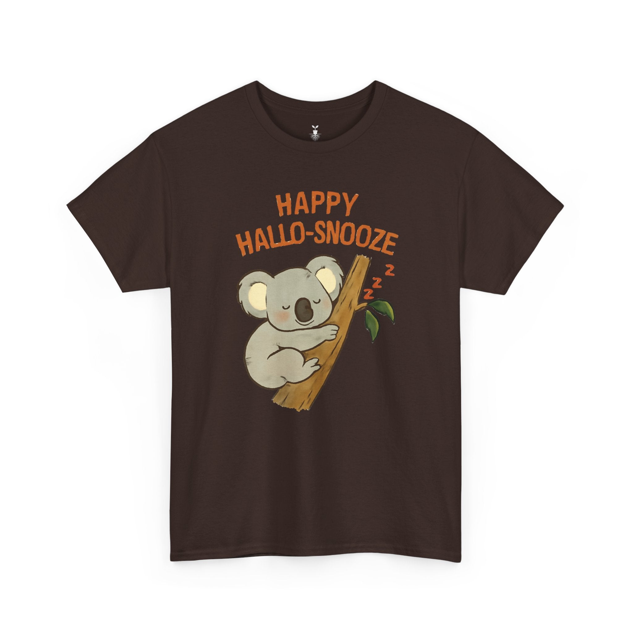Sleeping Koala Happy Hallo-Snooze Autumn T-Shirt