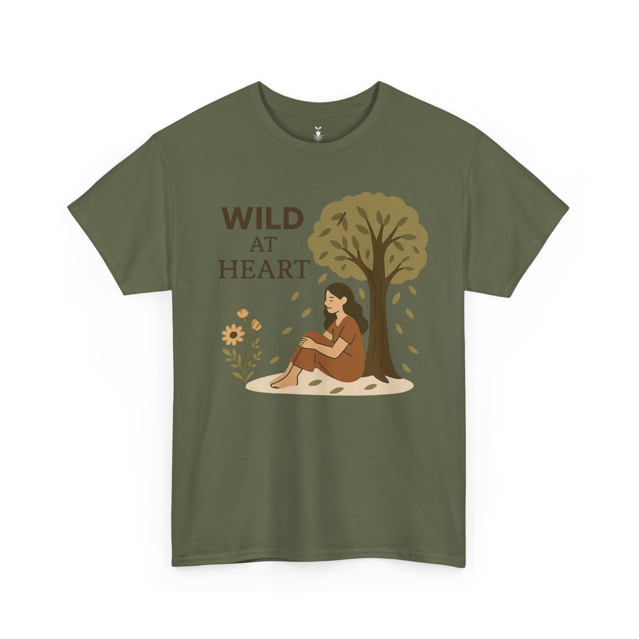 Woman Under The Tree & Wild at Heart T-Shirt
