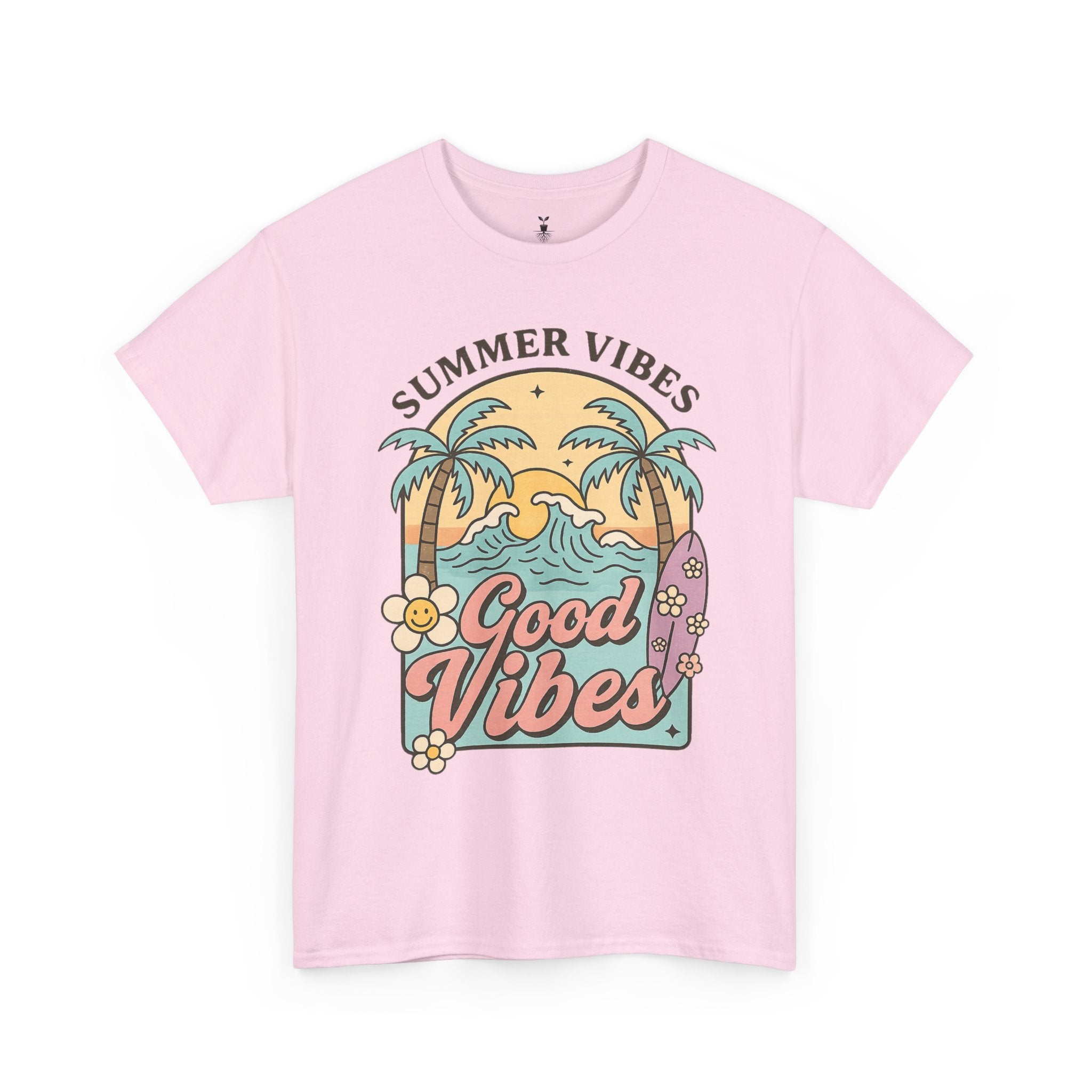 Good VIbes & Summer Vibes Surf T-Shirt