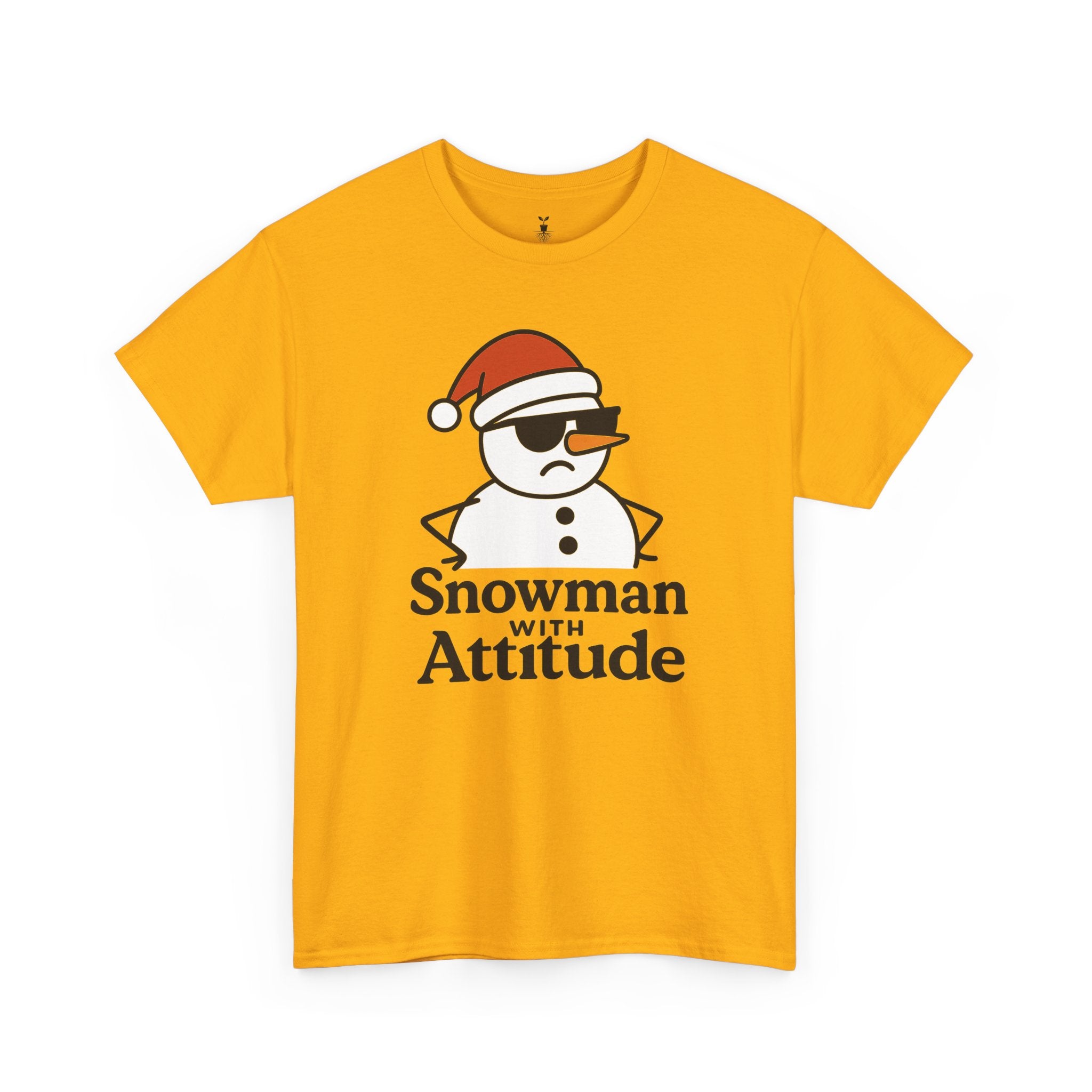 Funny Snowman with Attitude T-Shirt