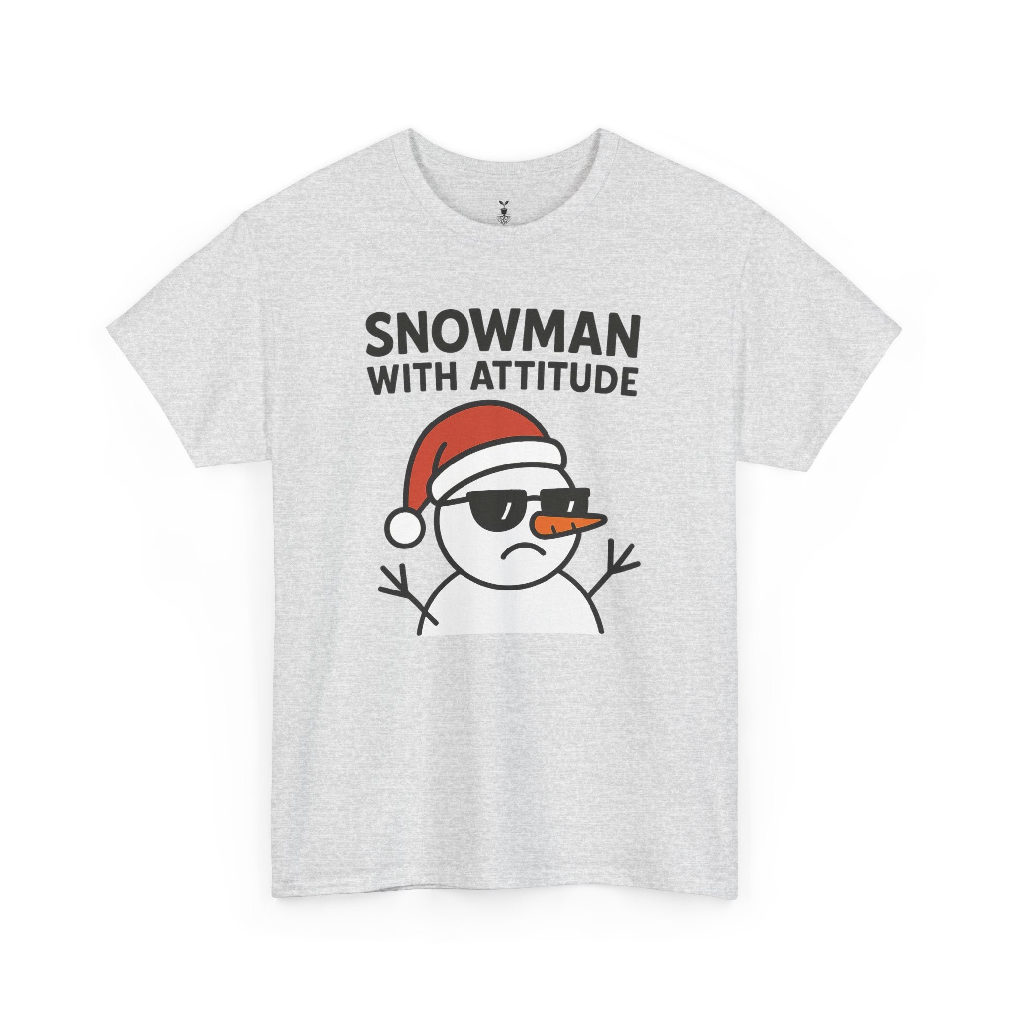 Funny Snowman with Attitude T-Shirt