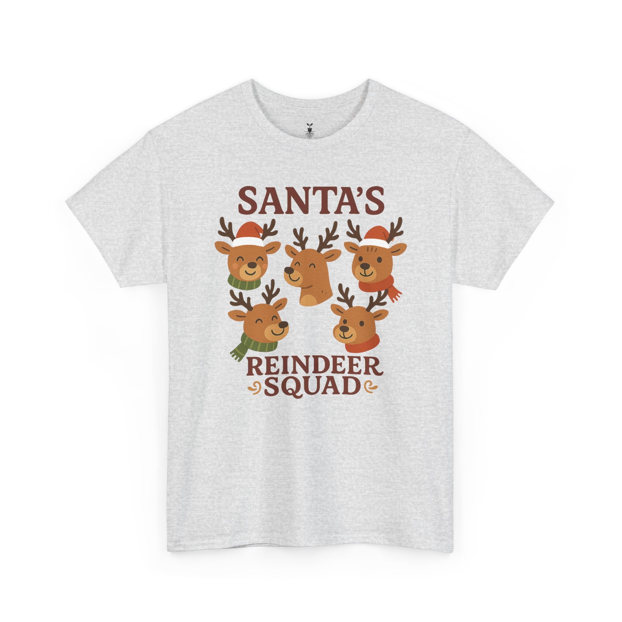 Cute Santa’s Reindeer Squad Christmas T-Shirt