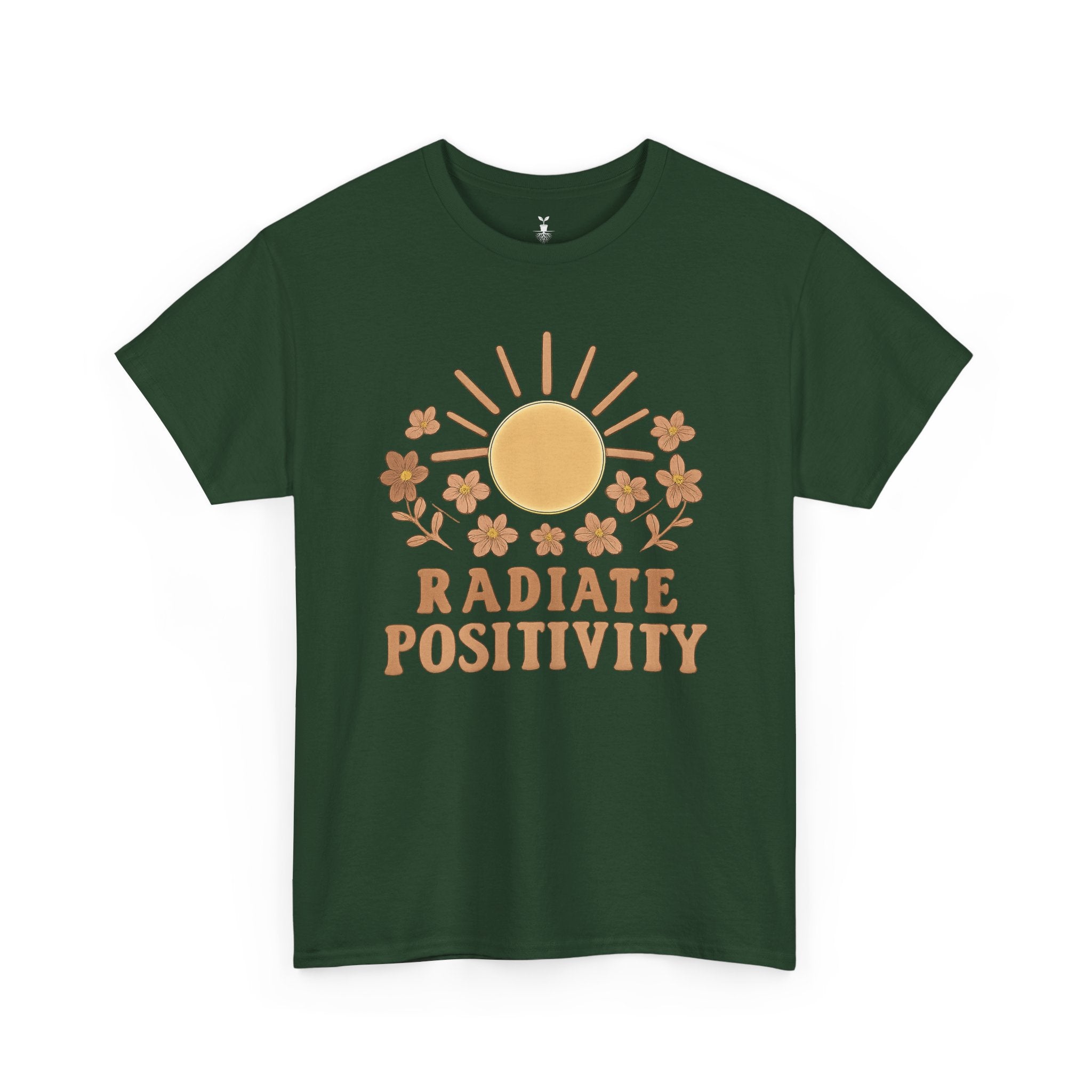 Sun and Flower Radiate Positivity T-Shirt