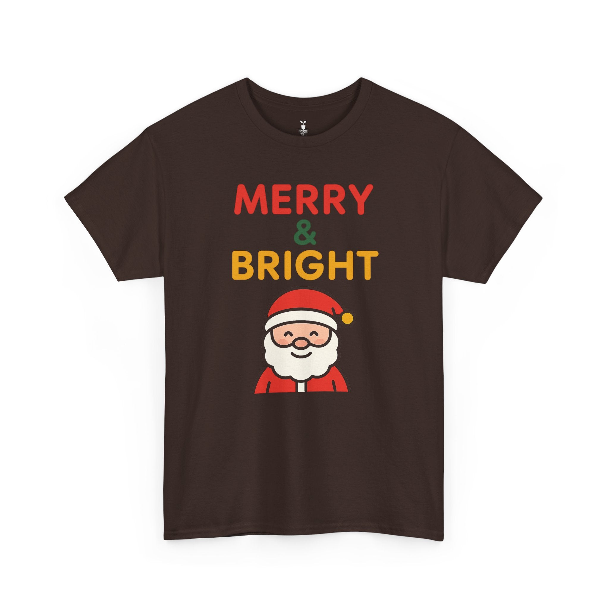 Santa Claus Merry and Bright Christmas T-Shirt