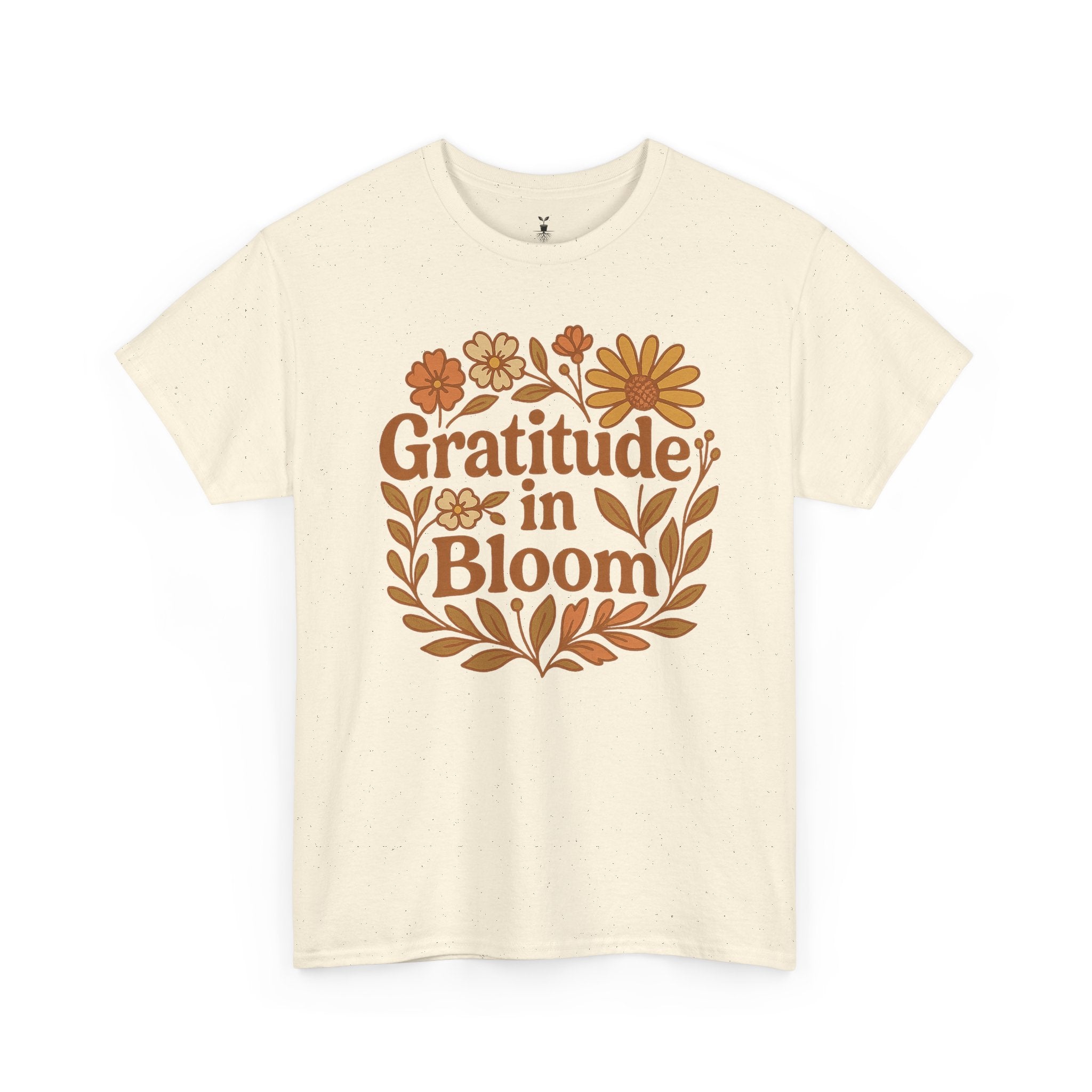 Floral Boho Gratitude in Bloom T-Shirt