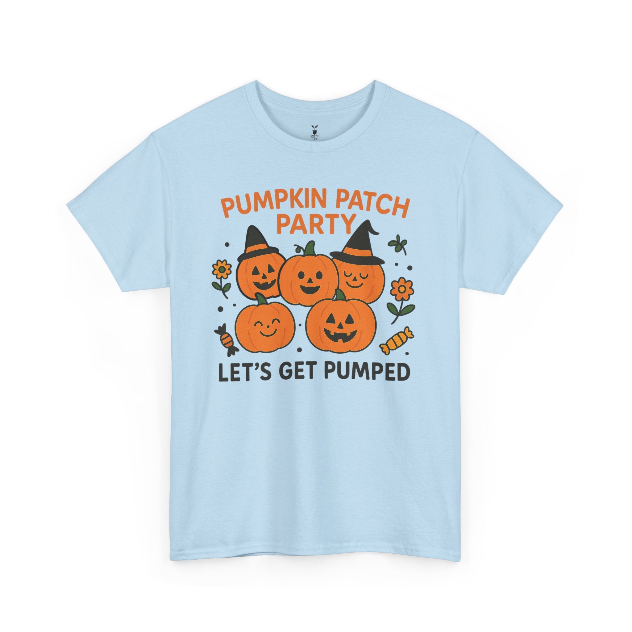 Cute Smiling Pumpkin Patch Party T-Shirt