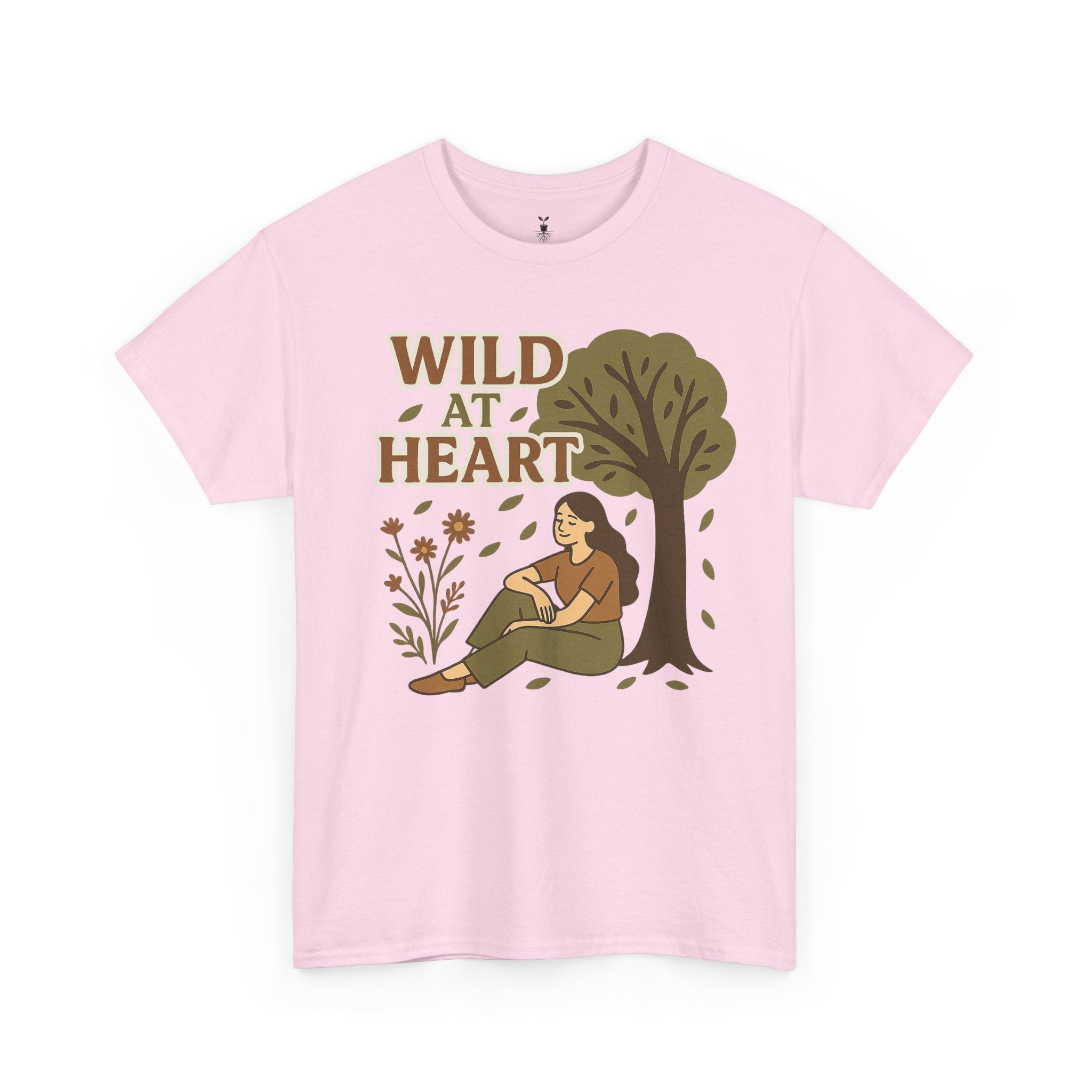 woman under the tree & Wild at Heart T-Shirt