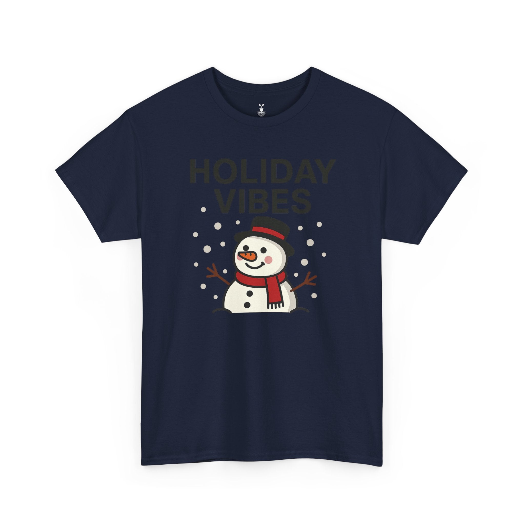 Christmas Snowman Holiday Vibes T-Shirt