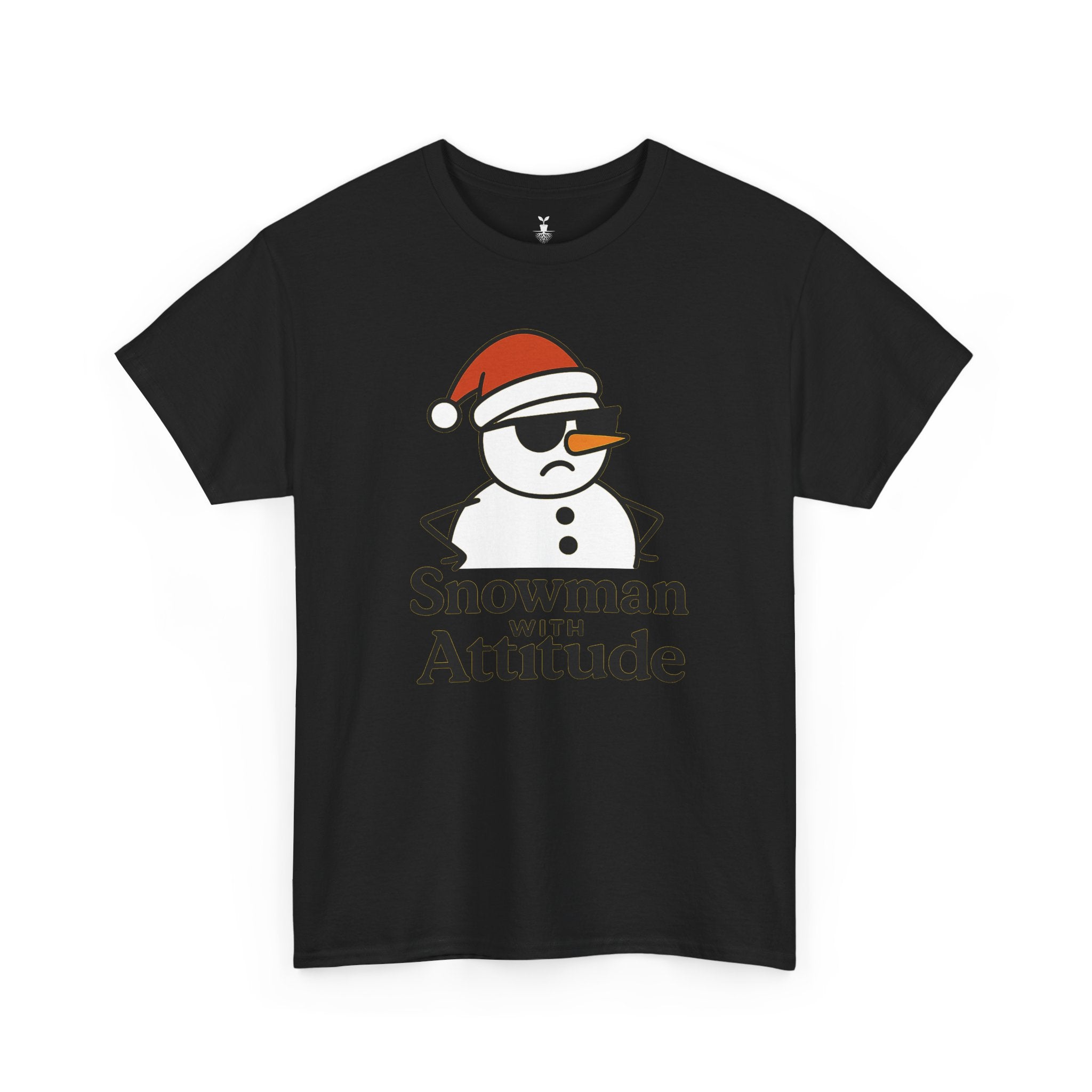 Funny Snowman with Attitude T-Shirt