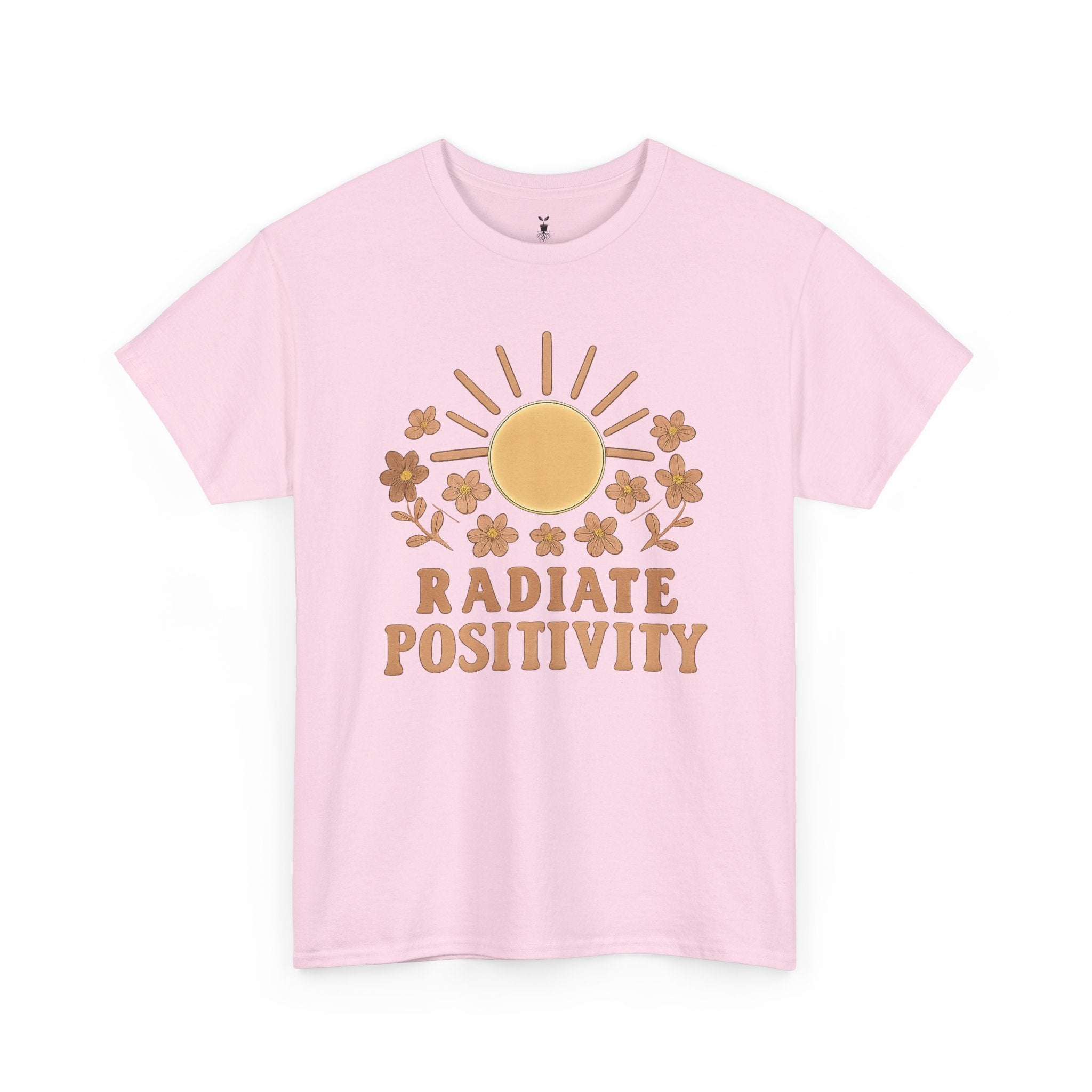 Sun and Flower Radiate Positivity T-Shirt