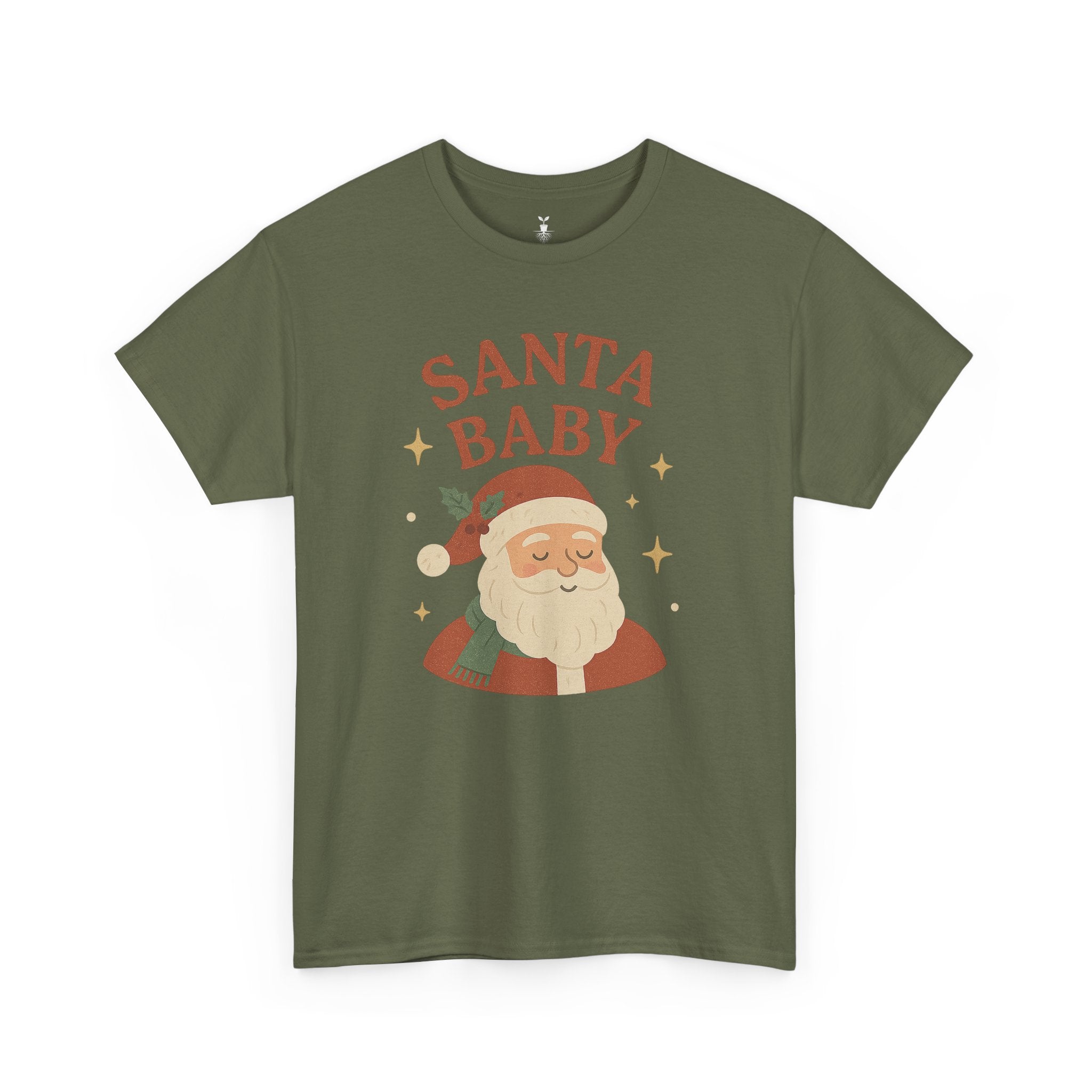Vintage Santa Baby Christmas T-Shirt