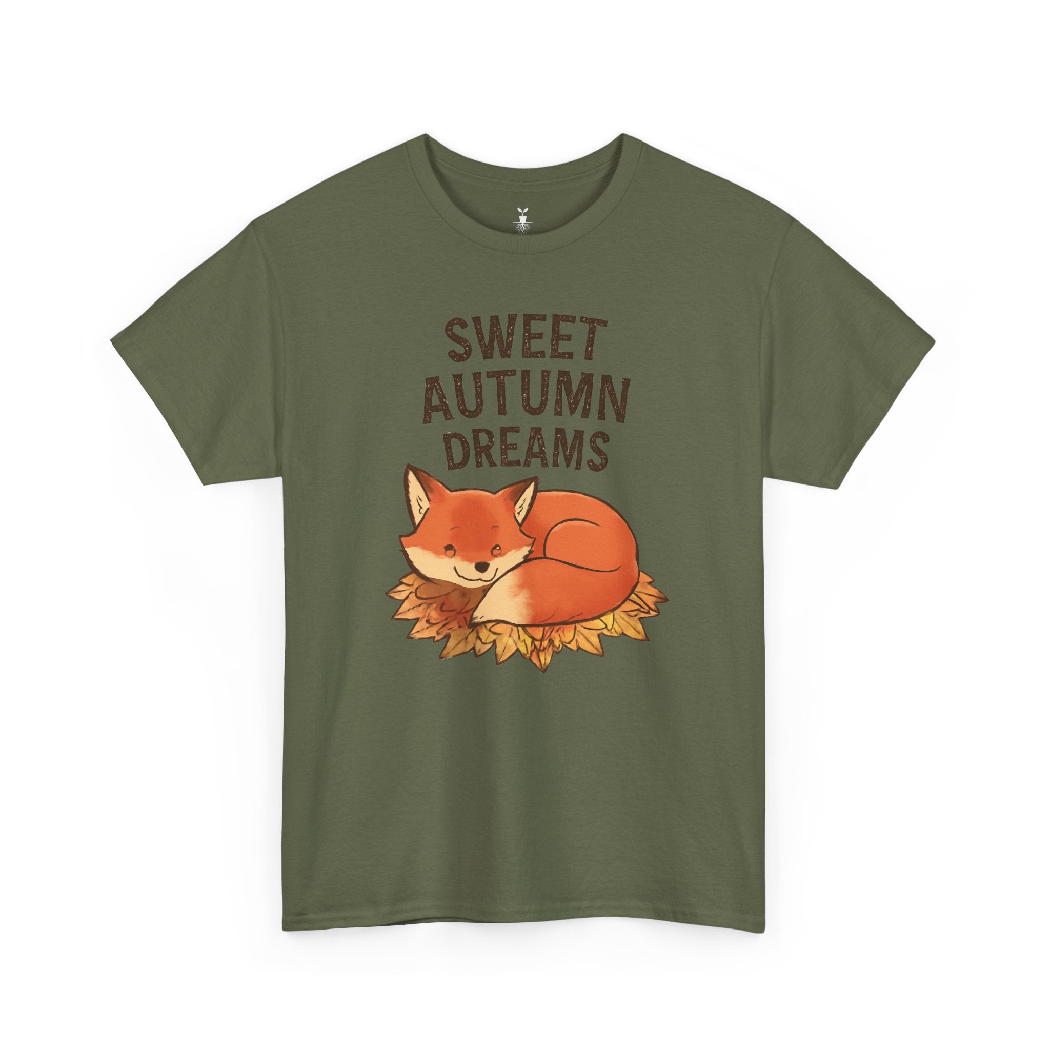 Cute Fox Sweet Autumn Dreams T-Shirt