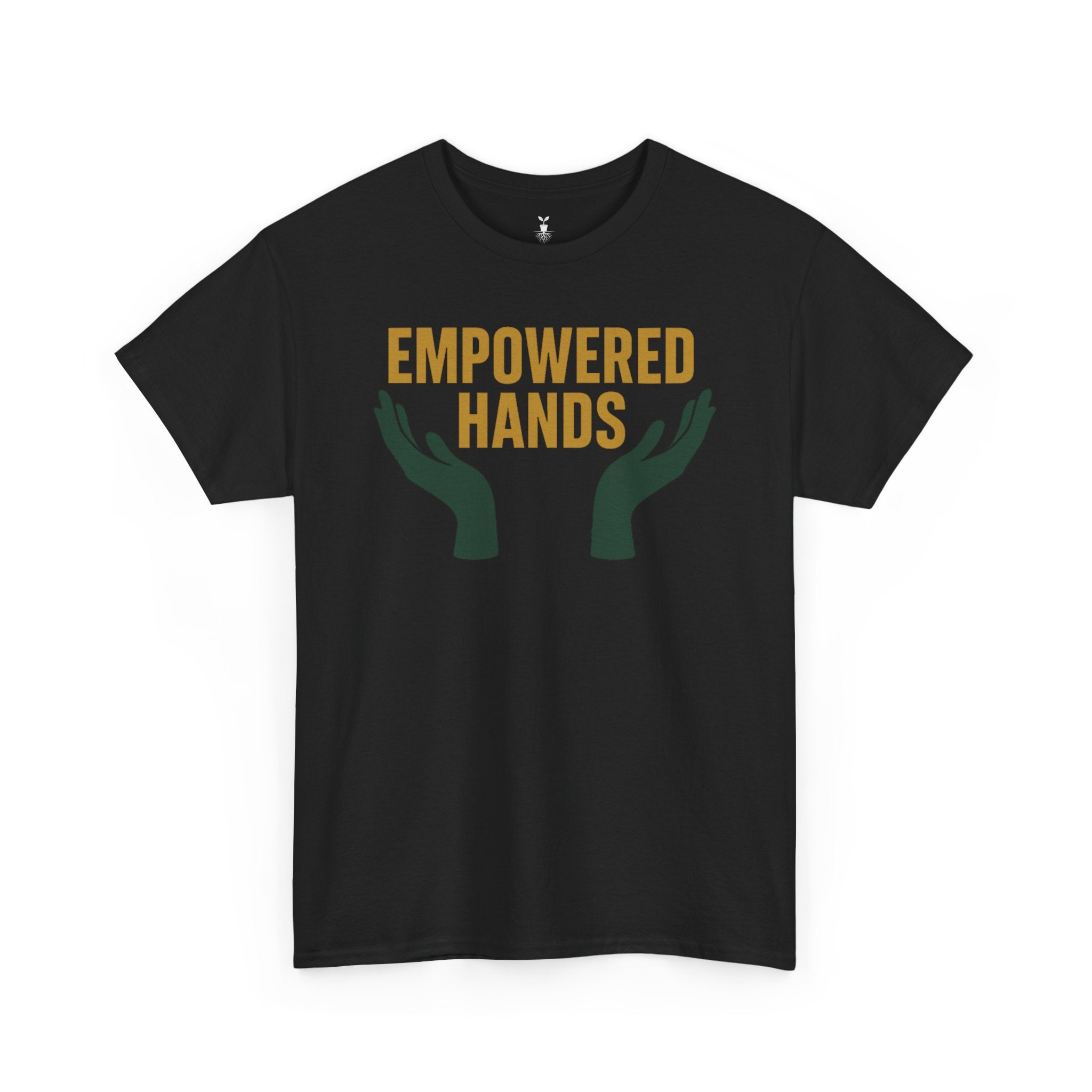 empower hands & Conquered Motivational T-Shirt