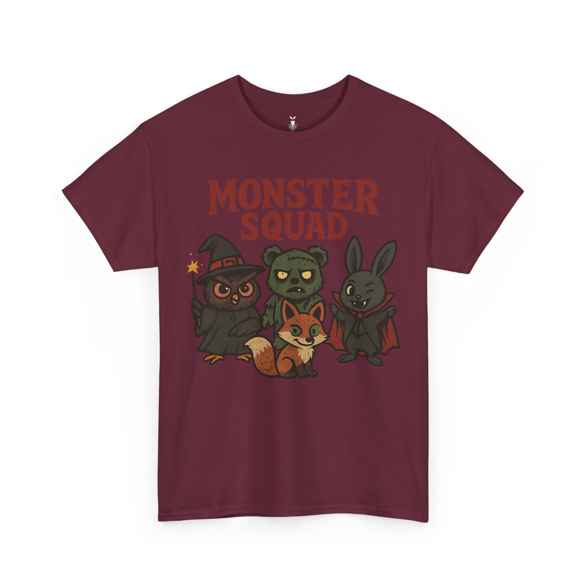 Owl, Fox, Bear, And Rabbit Monster Squad T-Shirt