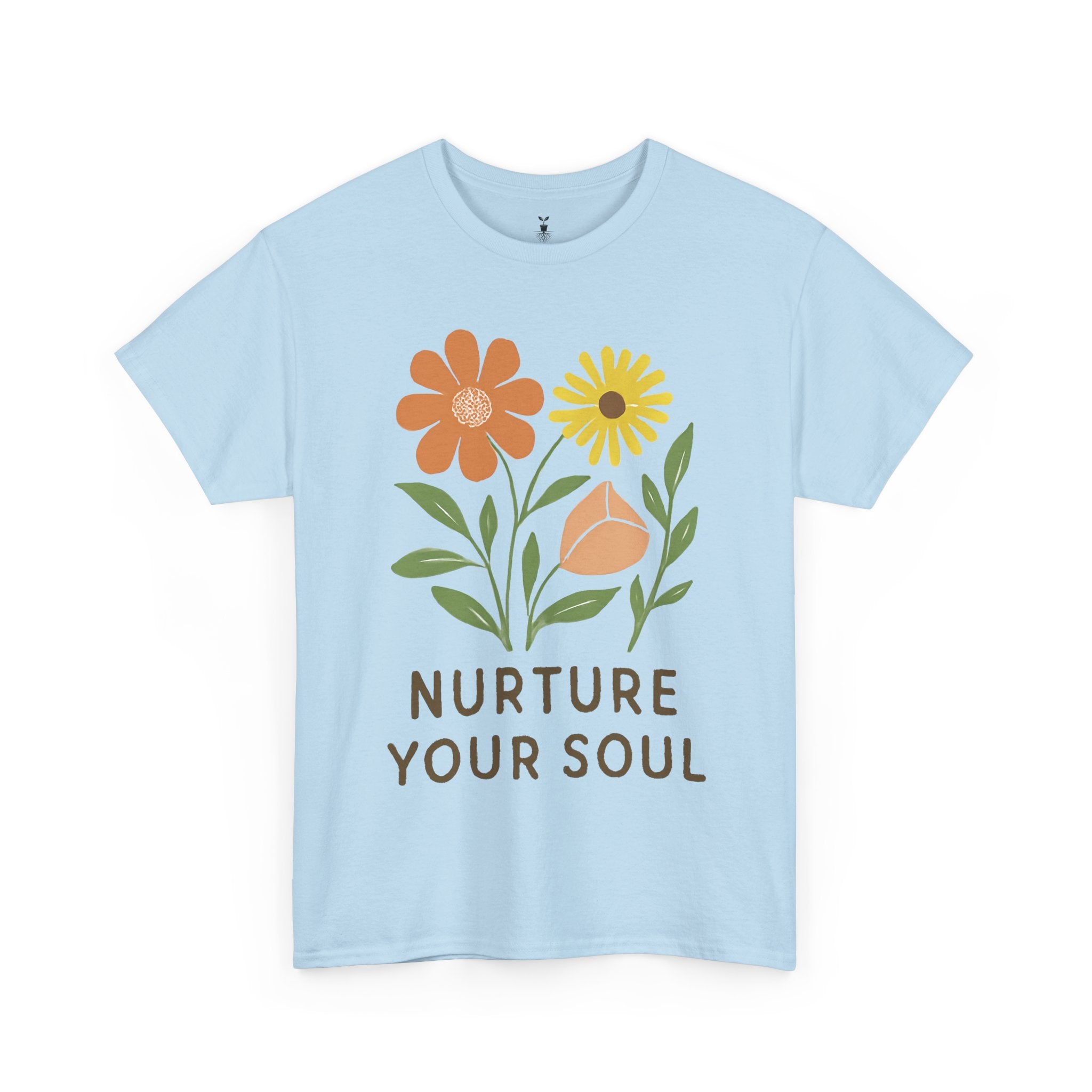 Boho Floral Nurture Your Soul T-Shirt