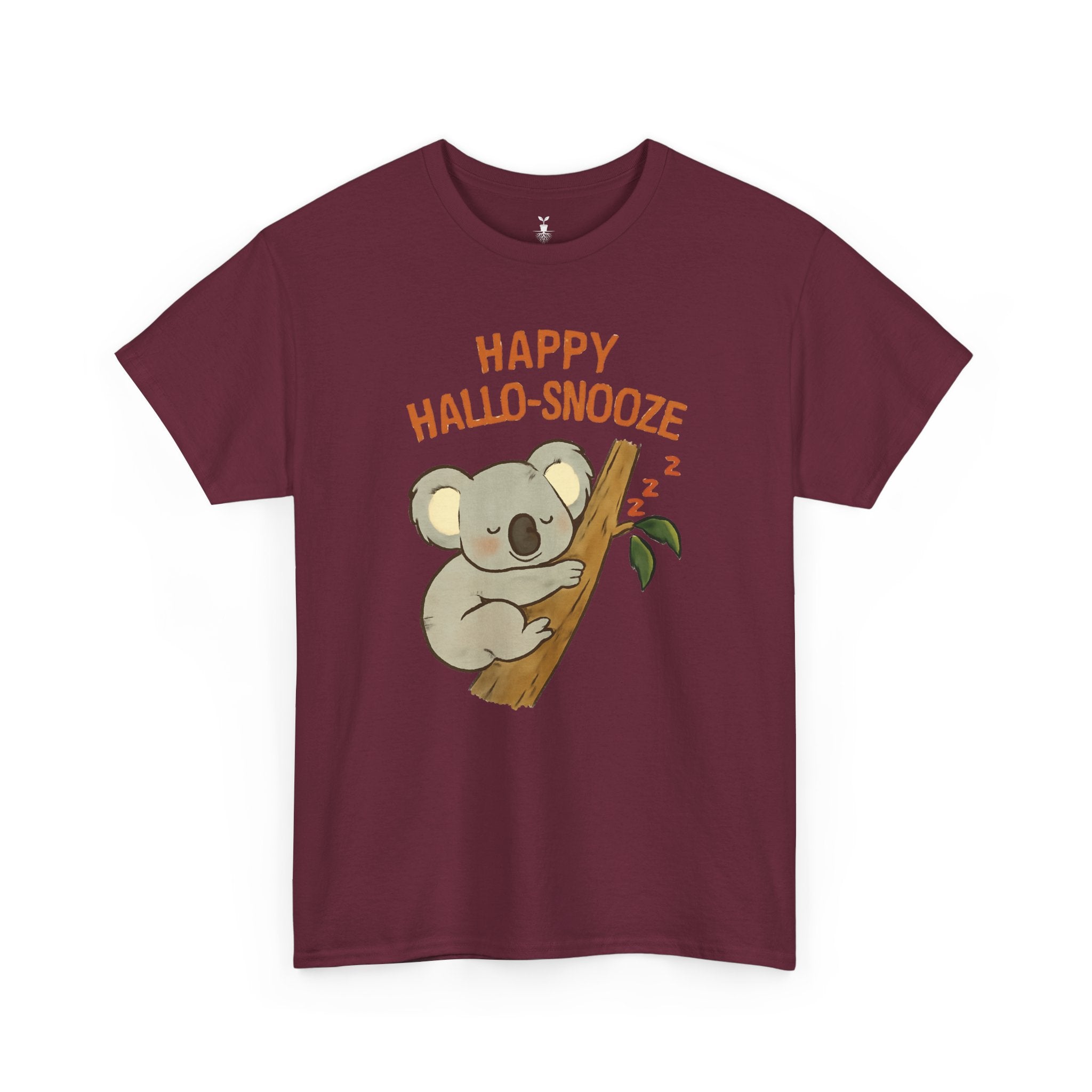 Sleeping Koala Happy Hallo-Snooze Autumn T-Shirt
