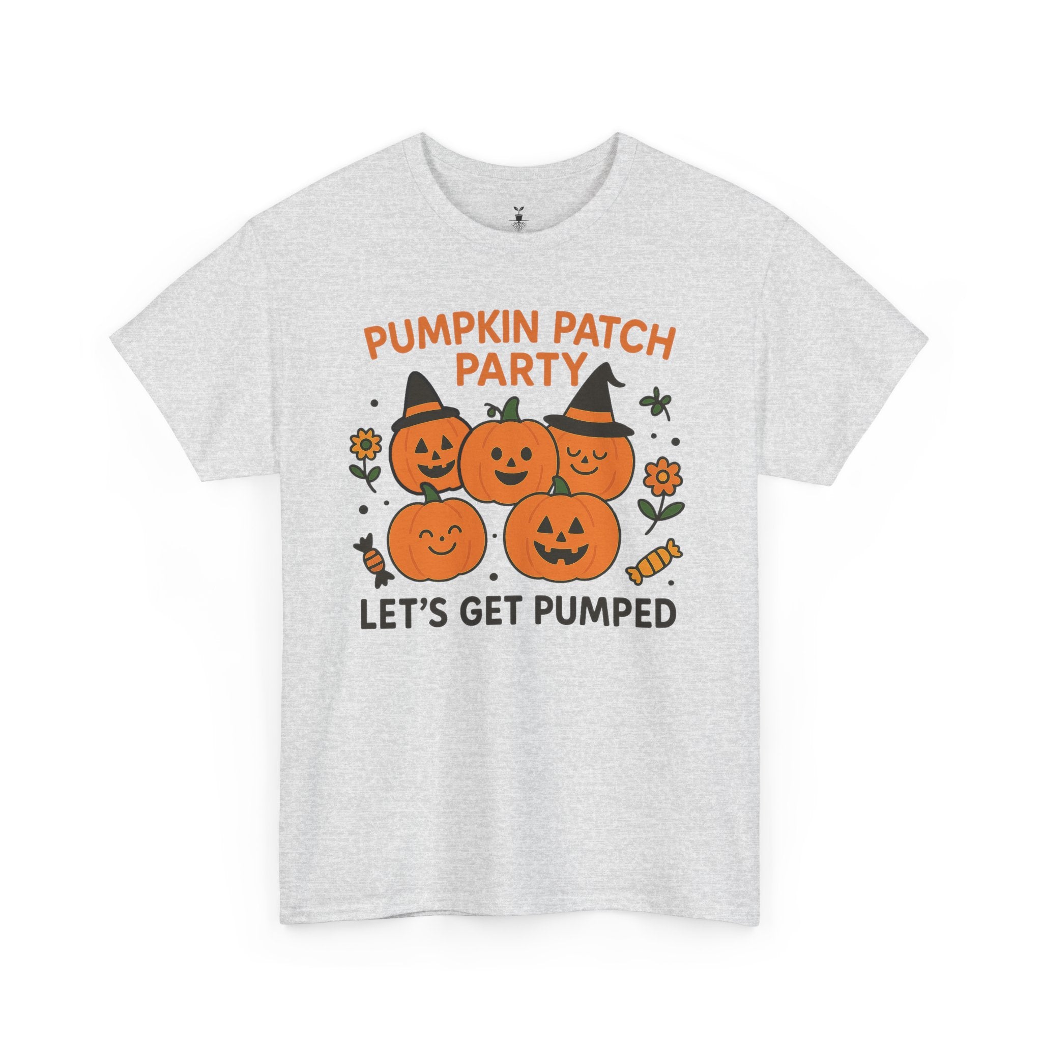 Cute Smiling Pumpkin Patch Party T-Shirt